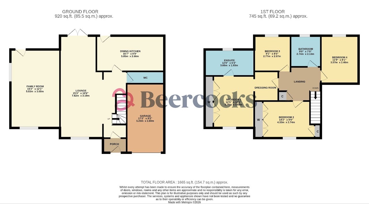 16 Stockholm Park, Hedon, East Riding Of Yorkshire floorplan