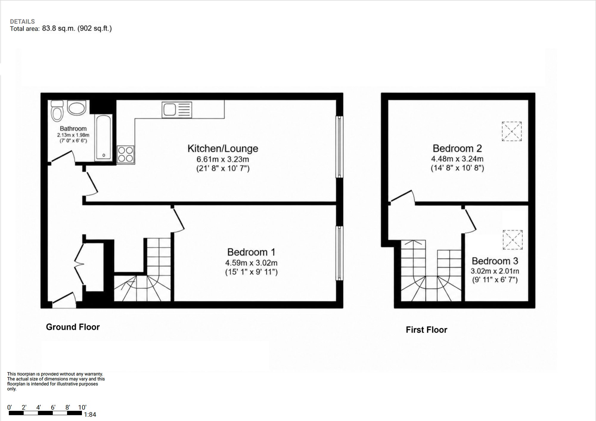 Flat 64, Markham Quay, Chesterfield floorplan