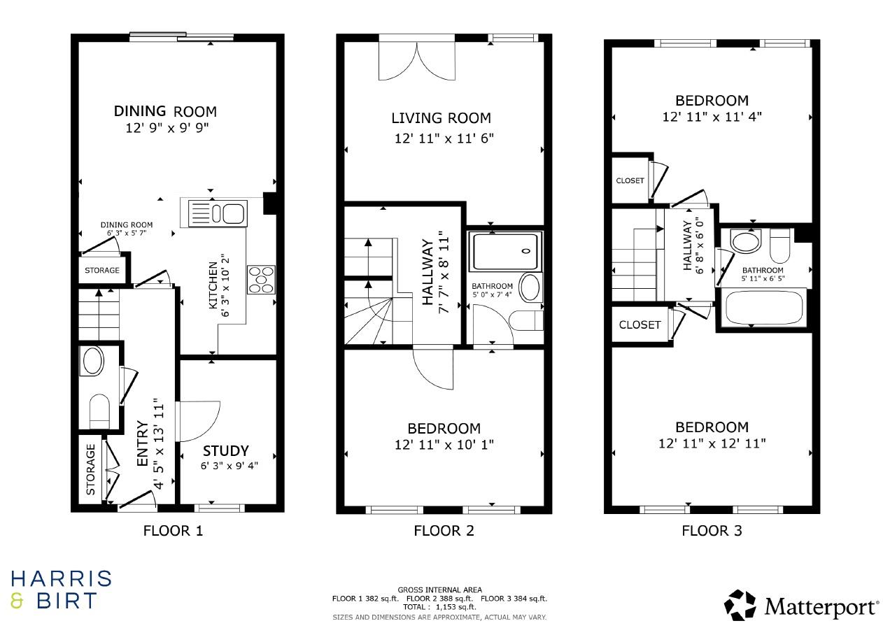 21, Ffordd Wallace, Barry floorplan