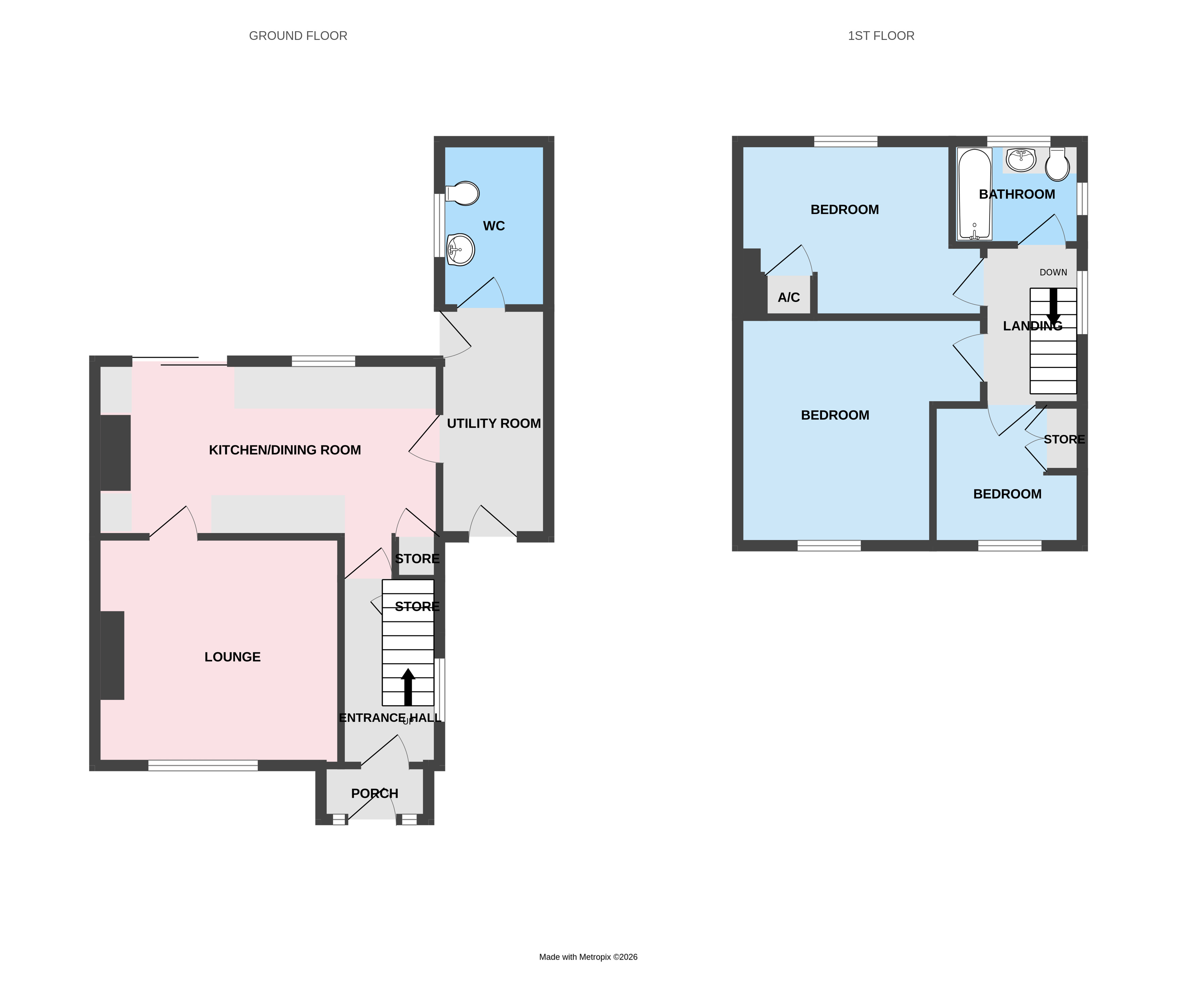 17, Second Avenue, Telford floorplan