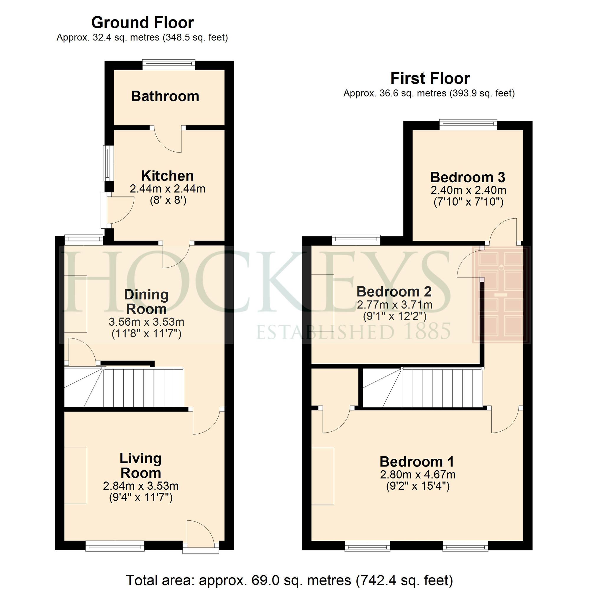 Oxford Road, Cambridge CB4, 3 bedroom terraced house for sale
