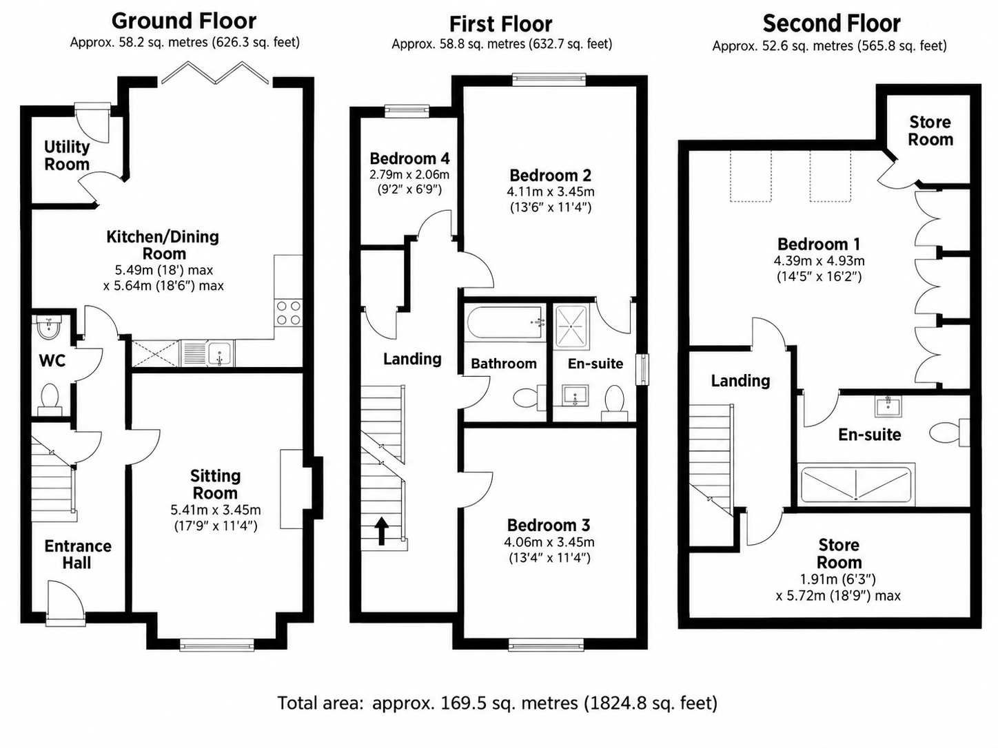 Barba Cottage, Whiteditch lane, Newport floorplan