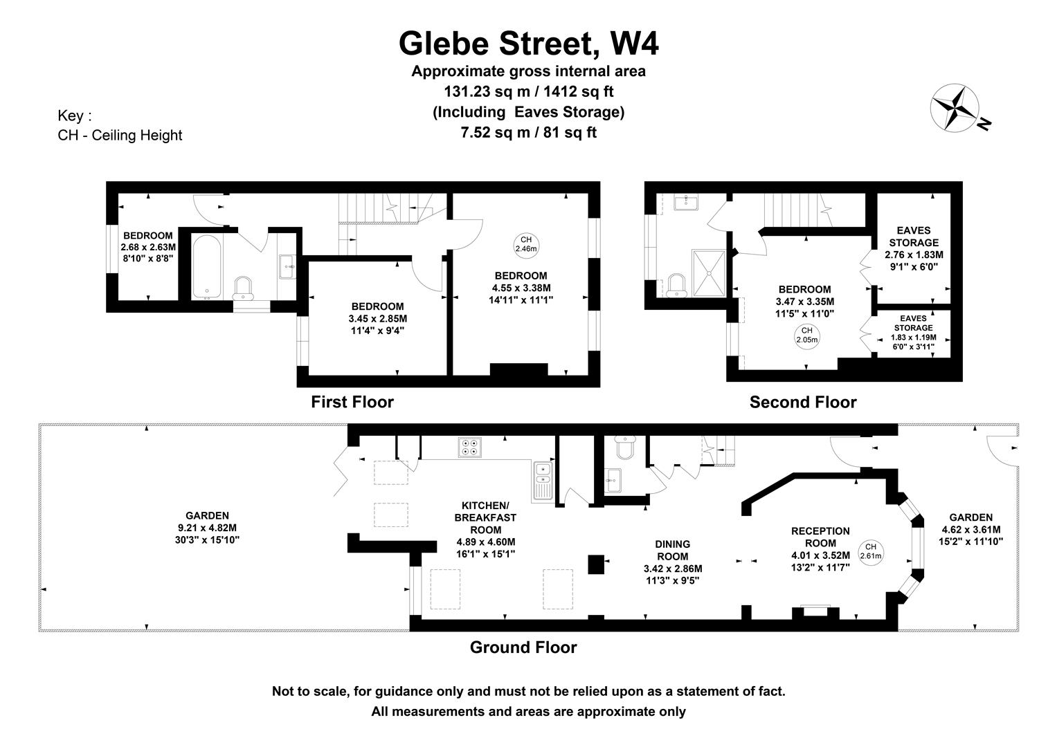 28, Glebe Street, London floorplan
