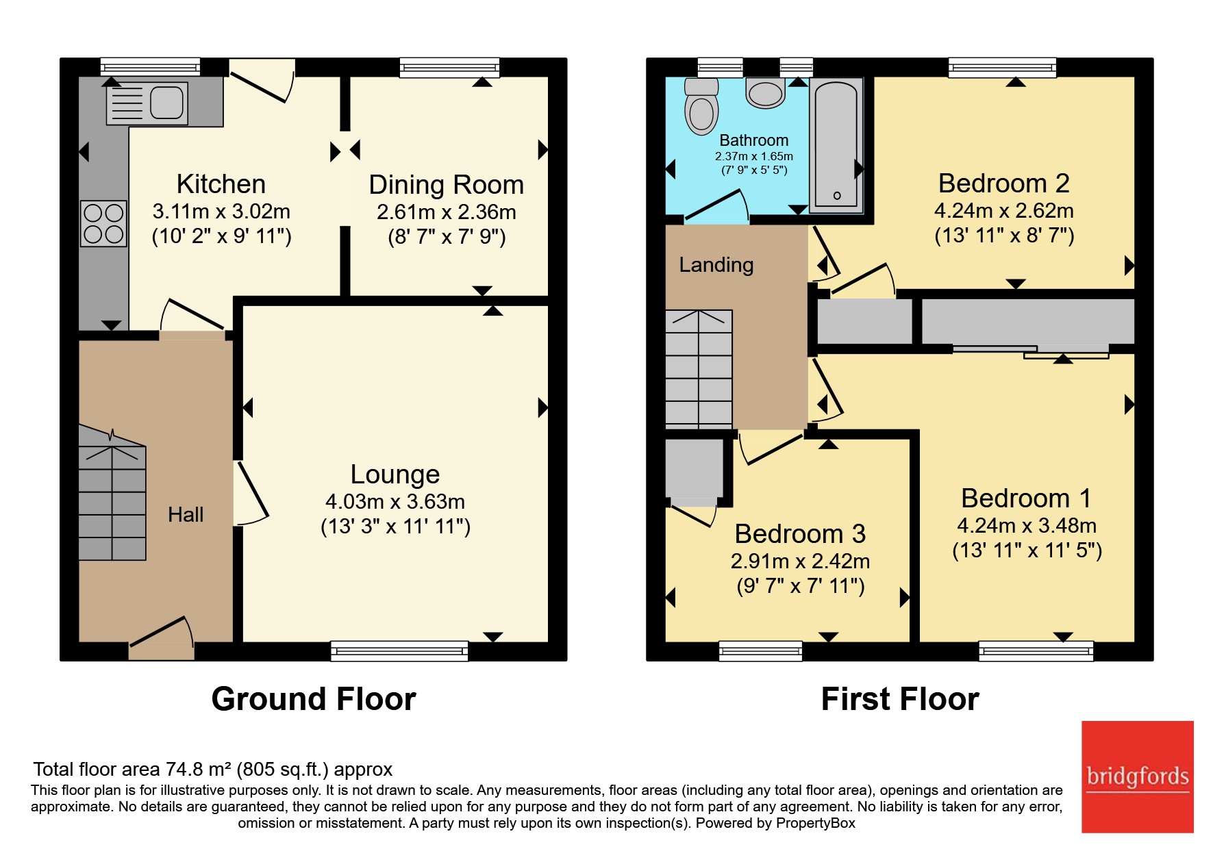80, Fairfield Avenue, Cleveland floorplan