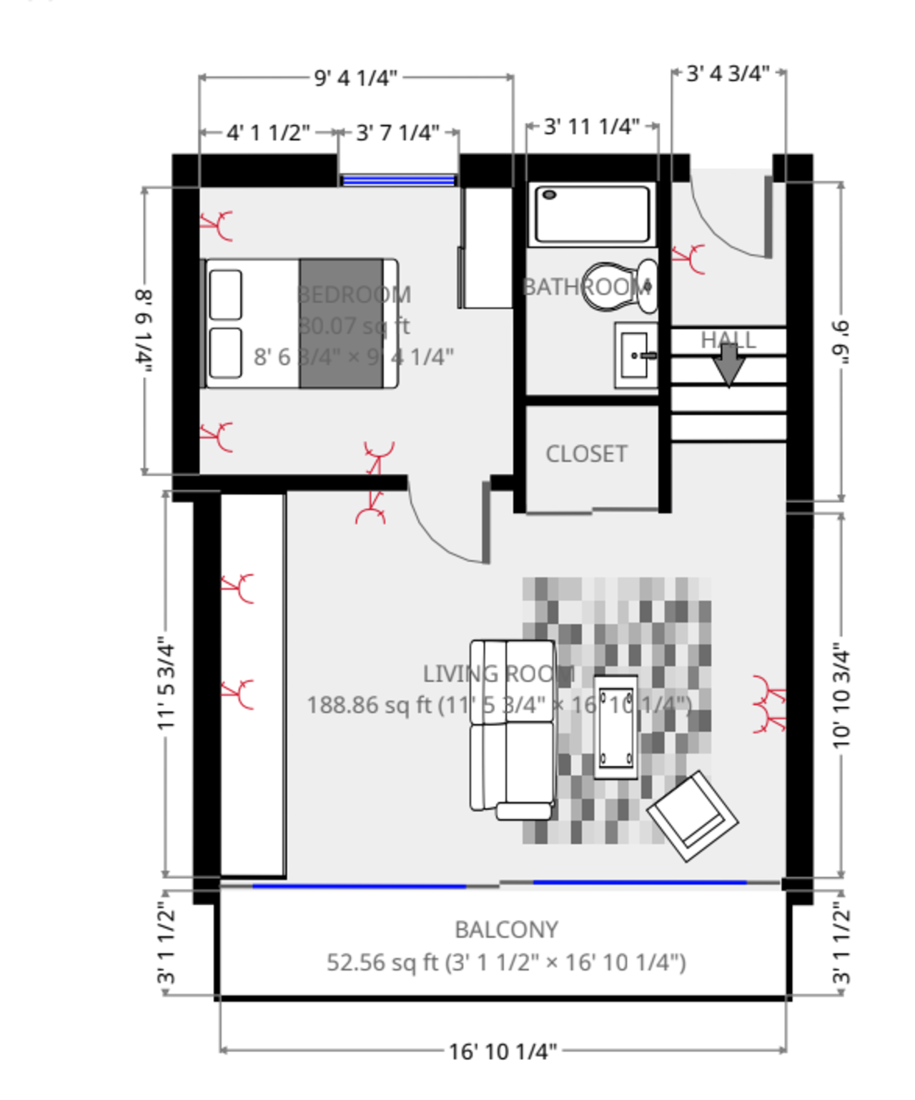1 Bedrooms Flat to rent in Gifford Street, London N1
