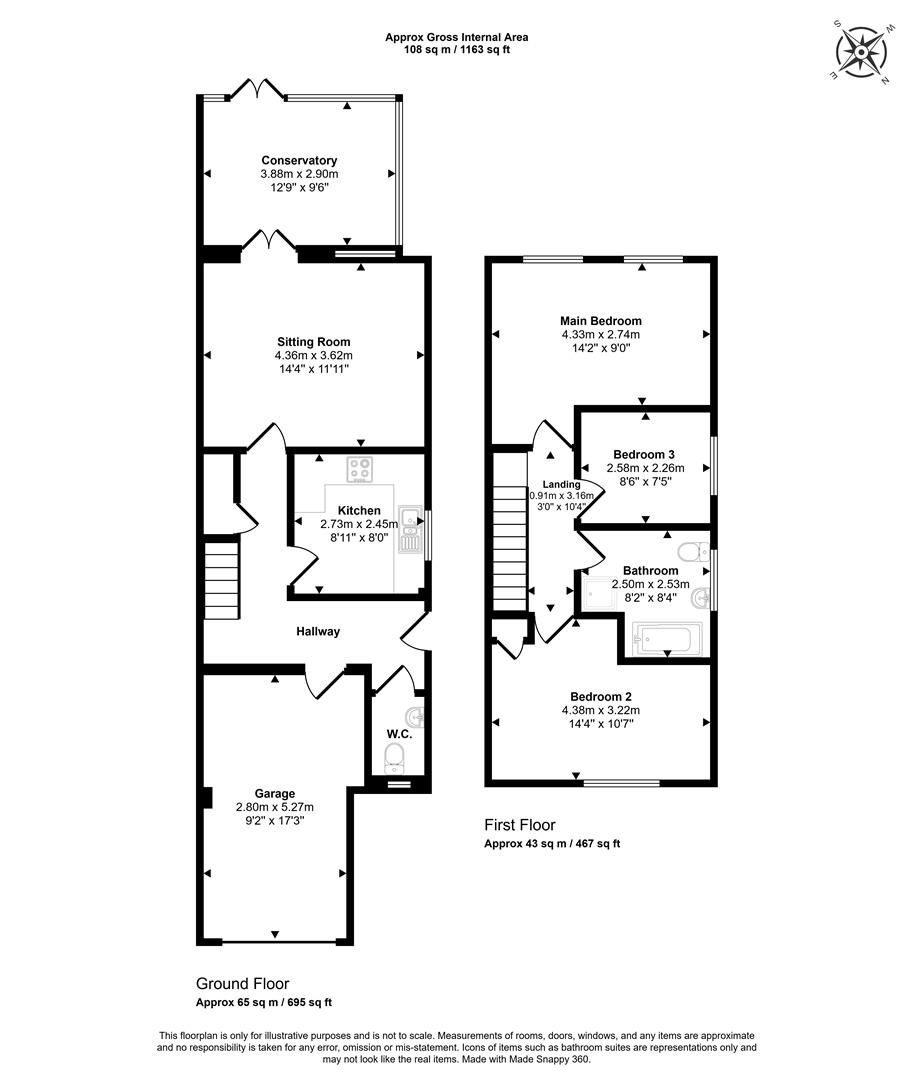 18A, Westcombe, Templecombe floorplan
