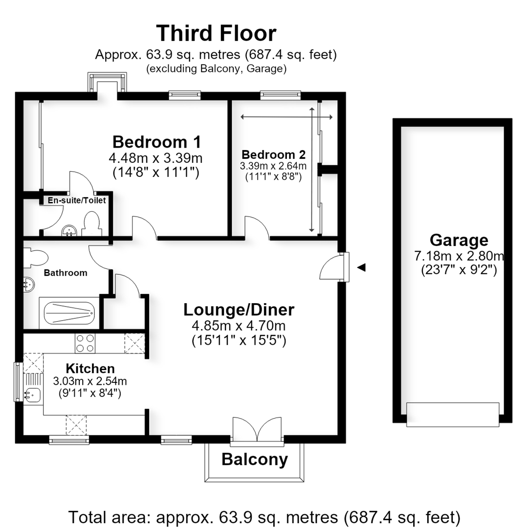 24, Calvie Croft, Milton Keynes floorplan