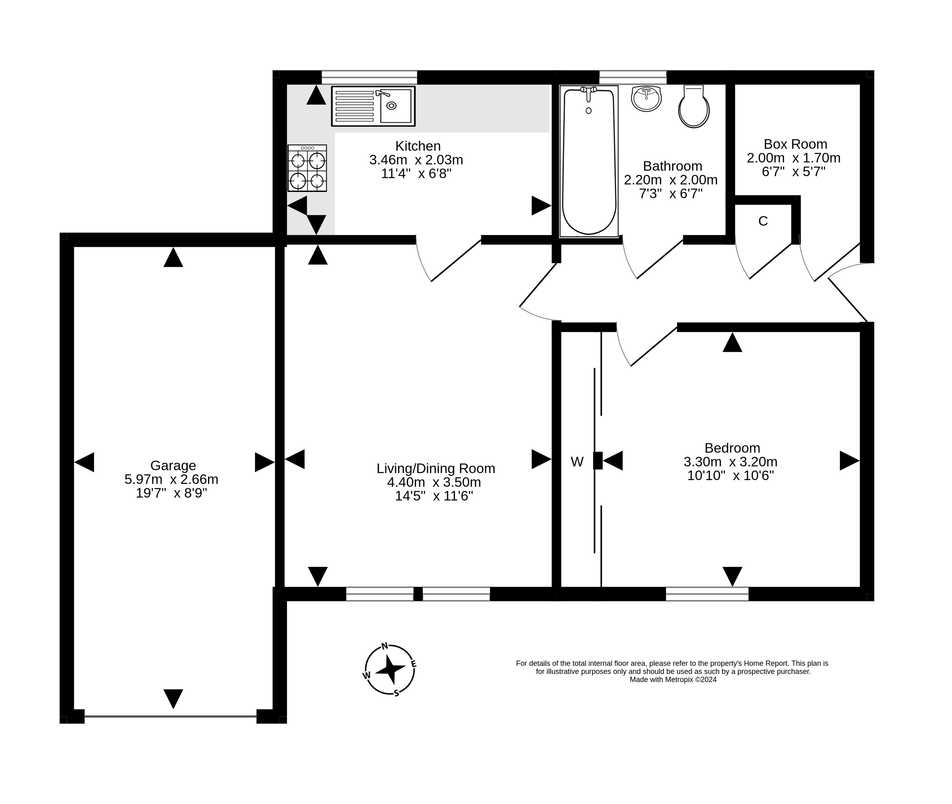 5 (Flat 1), Rose Park, Trinity, Edinburgh EH5, 1 bedroom flat for sale 66948620 PrimeLocation