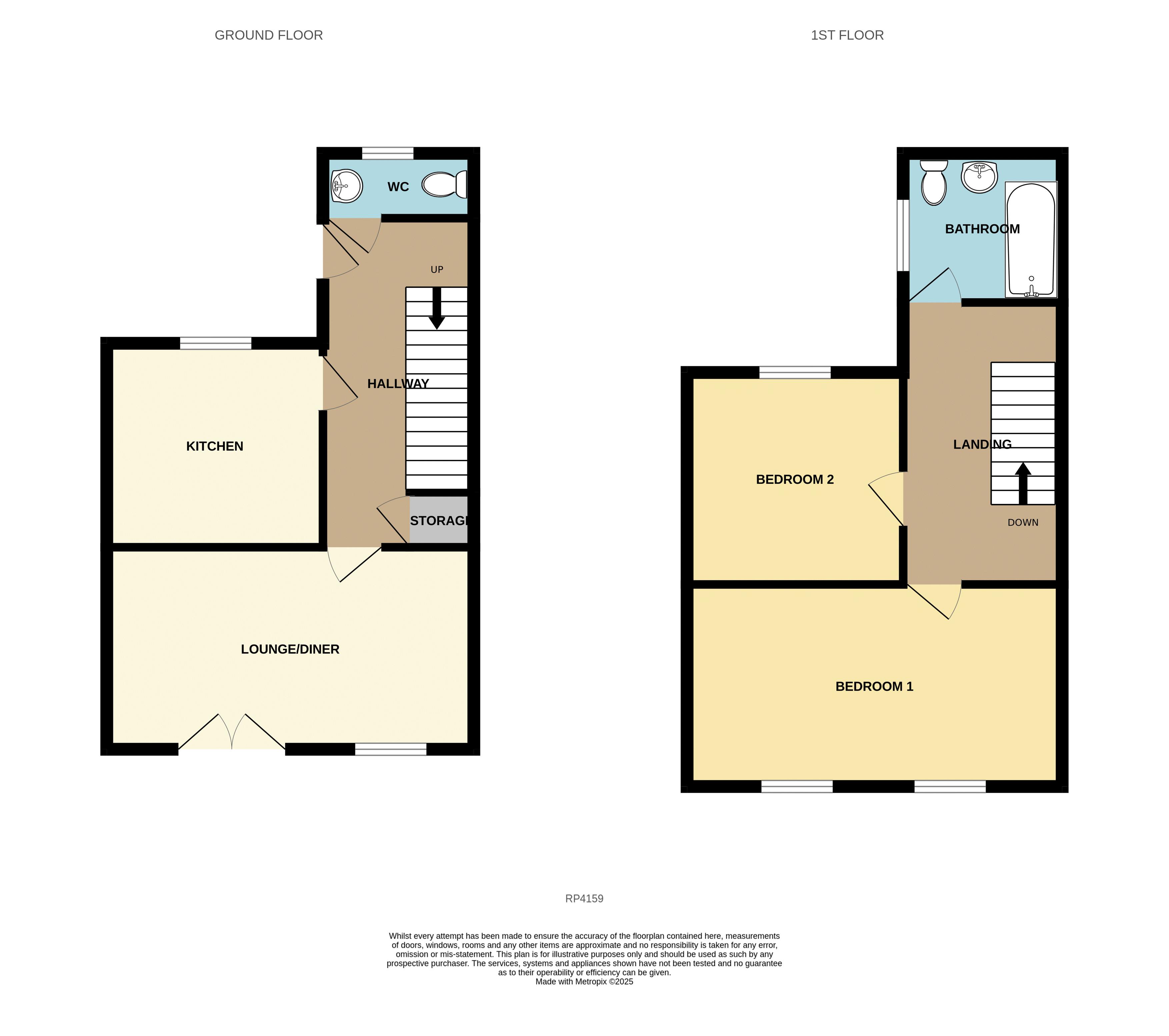 3 Mews Cottage 349, Conway Road, Mochdre floorplan