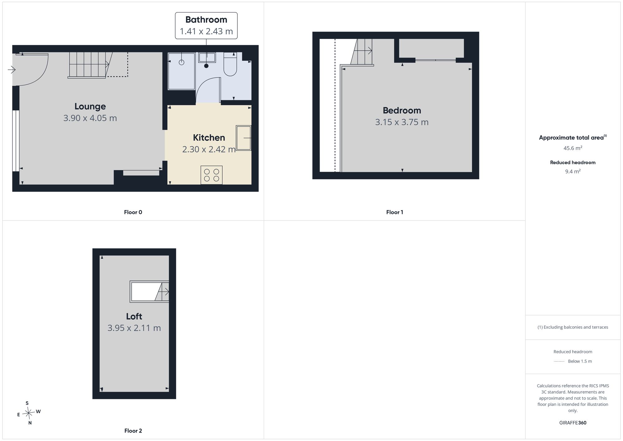 36 Ordley Close, Newcastle Upon Tyne floorplan