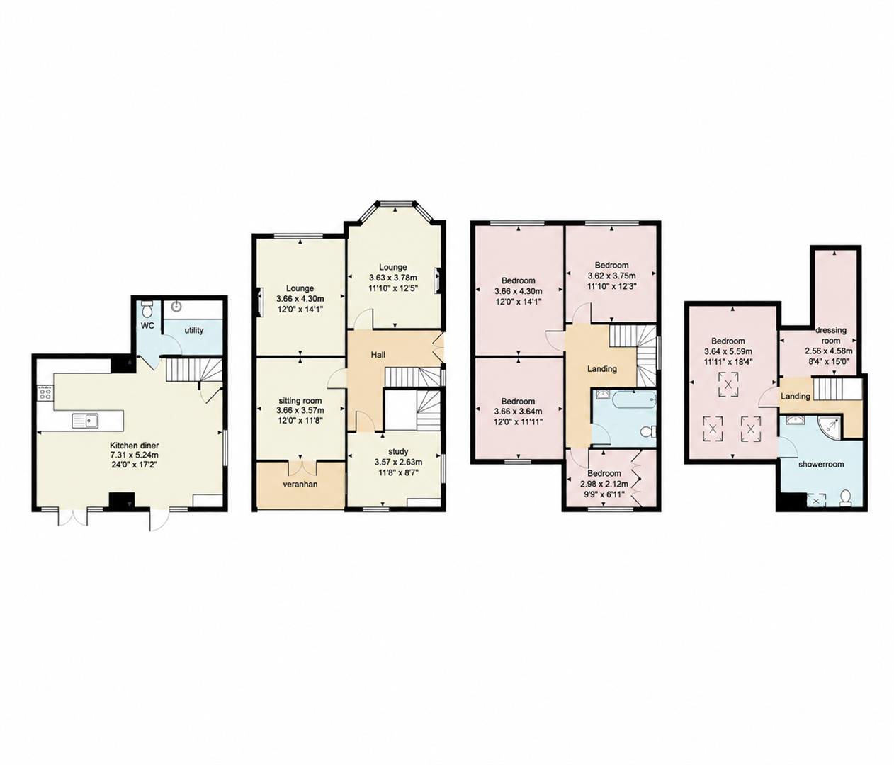 18, Palace Road, Cardiff floorplan