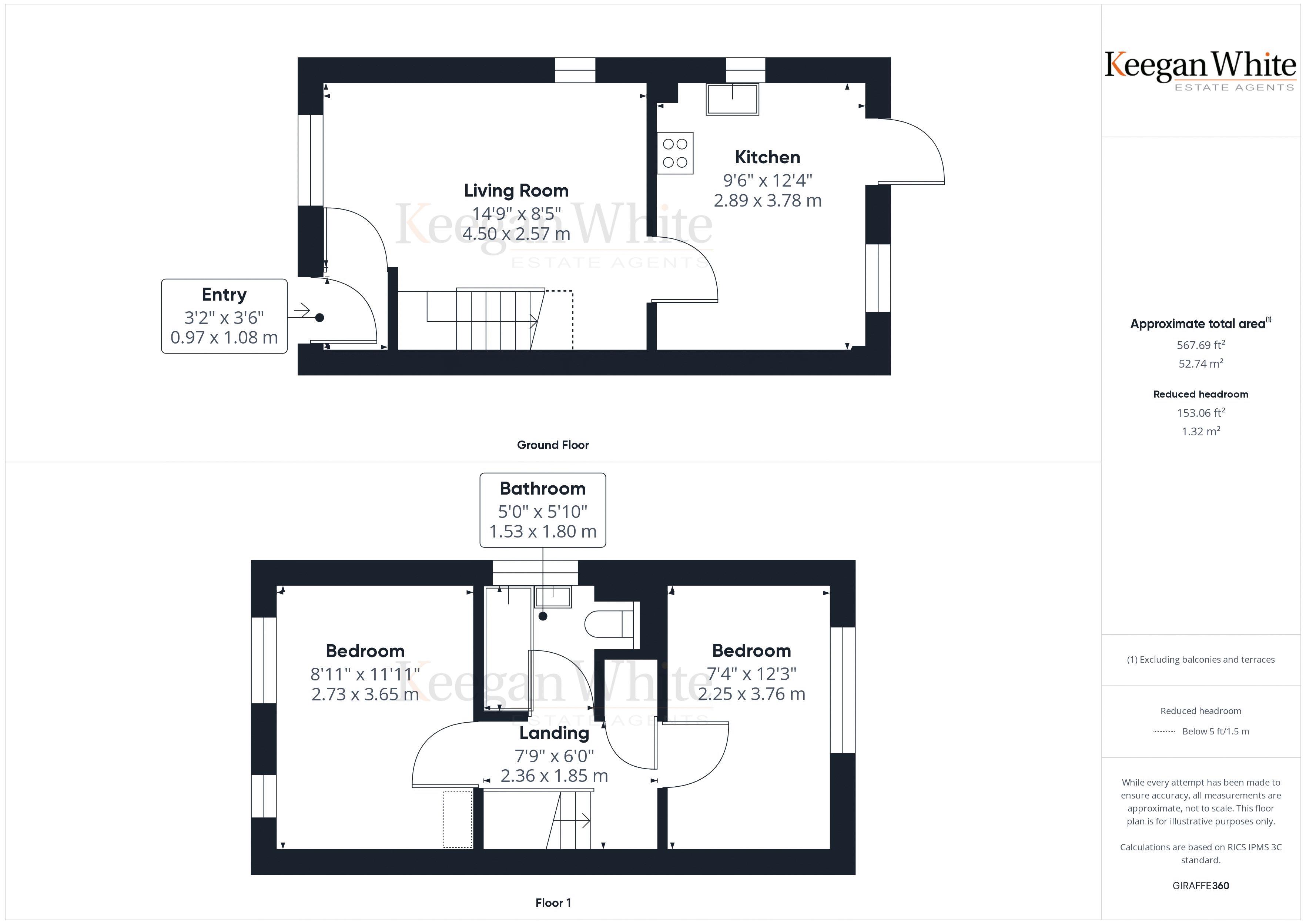 Durley Hollow, High HP13, 2 bedroom semidetached house for