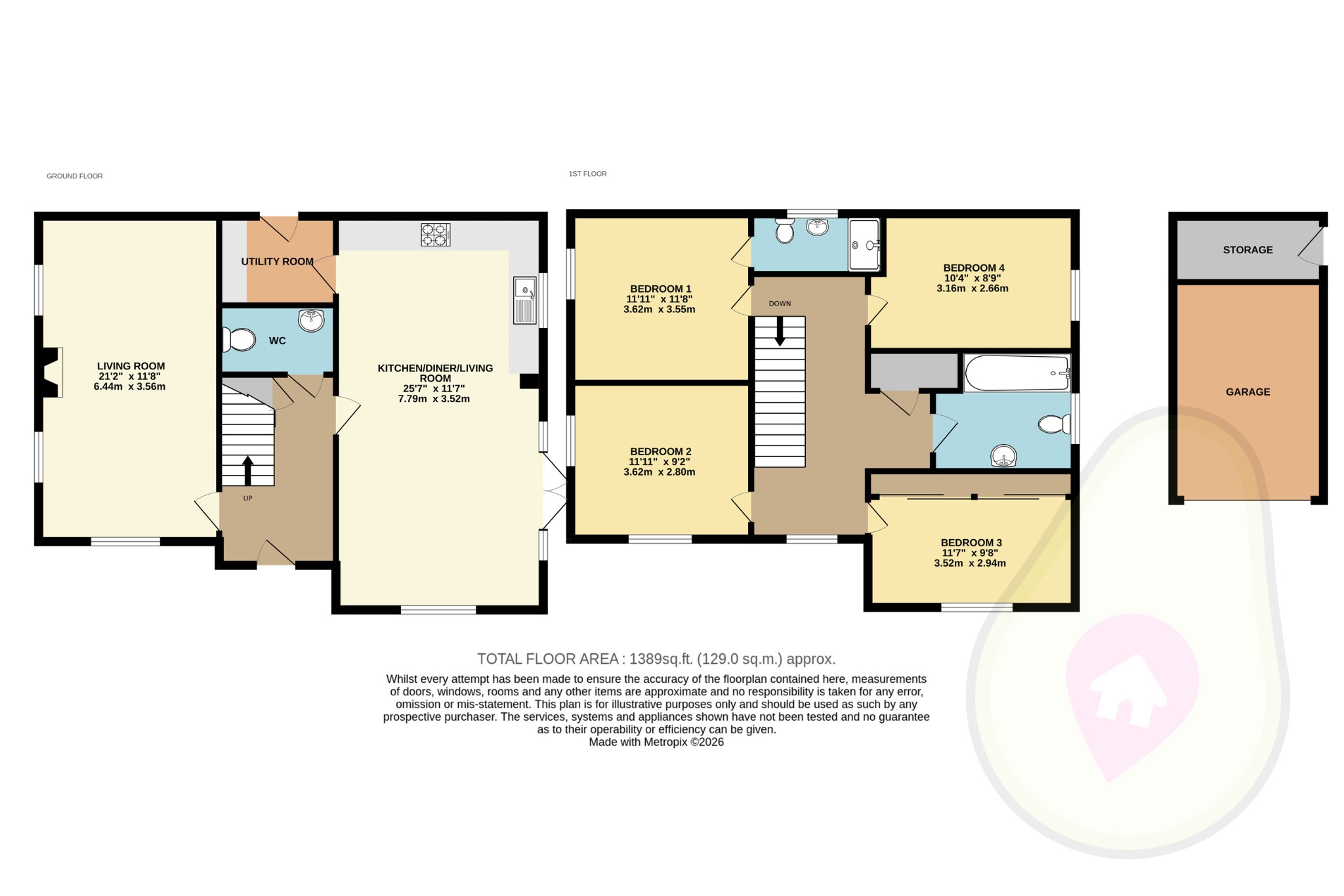 5 Sutton Road, Warfield, Berkshire floorplan