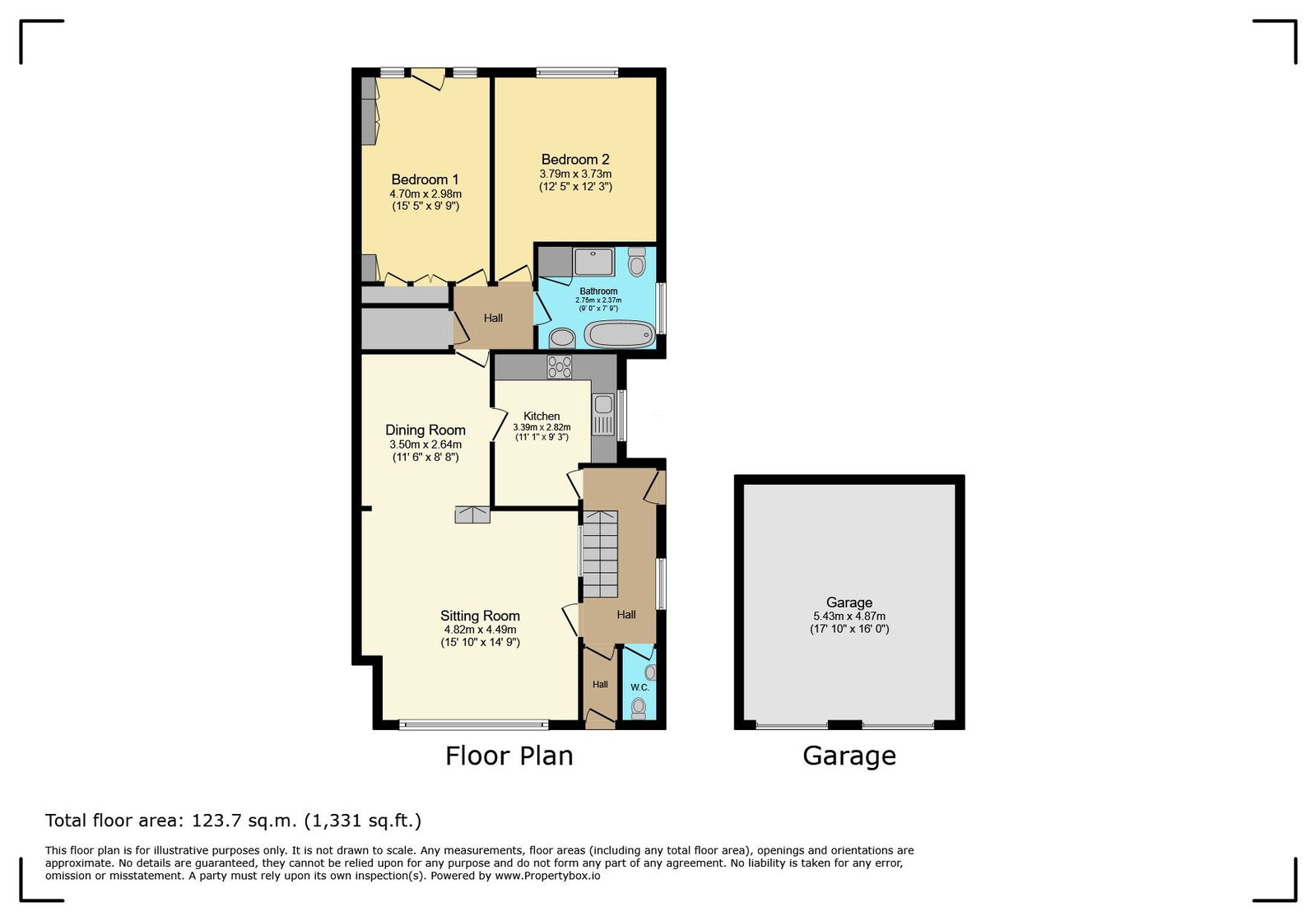 17b, Maplewell Road, Loughborough floorplan