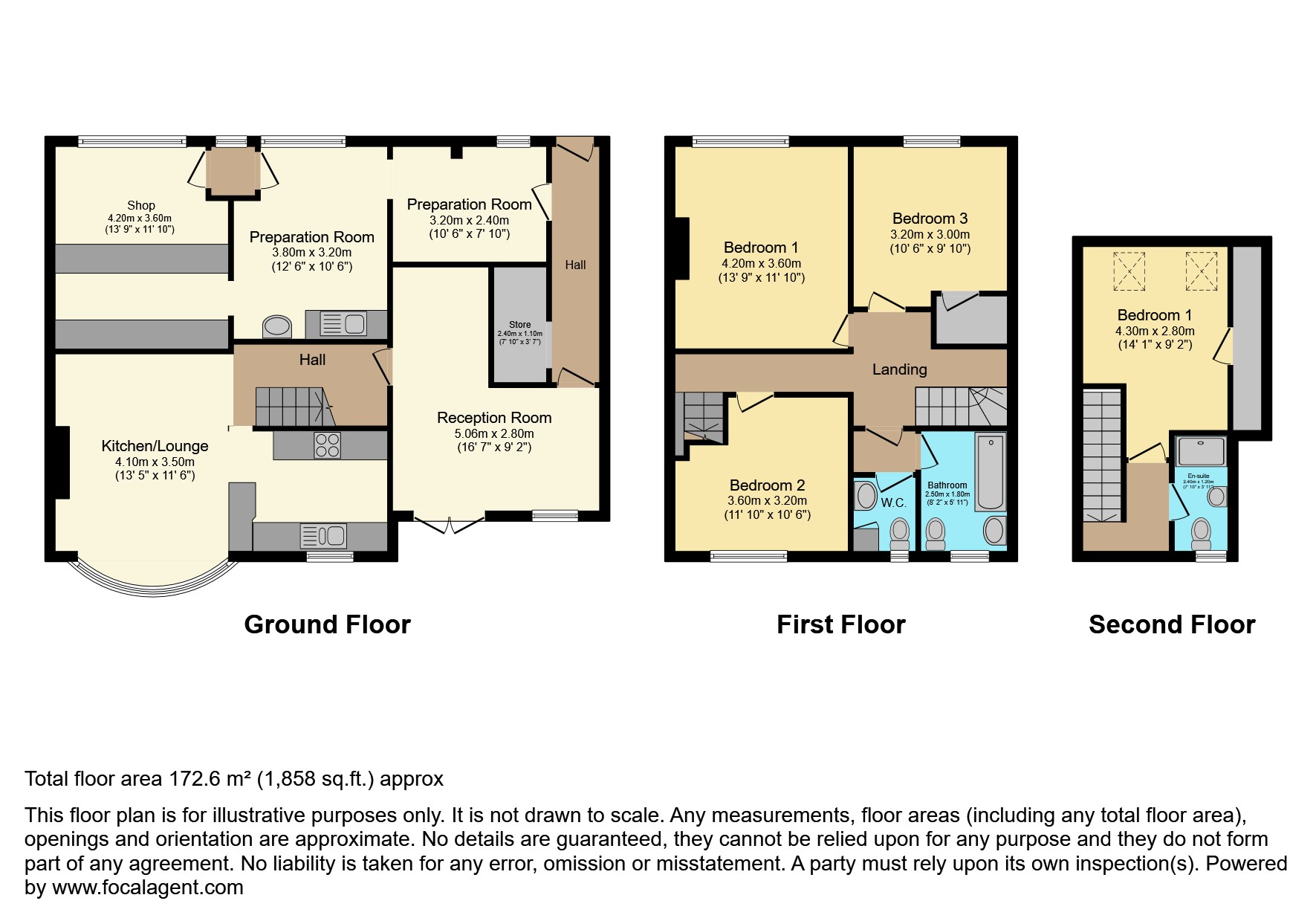 1, Stanwood Avenue, Sheffield floorplan