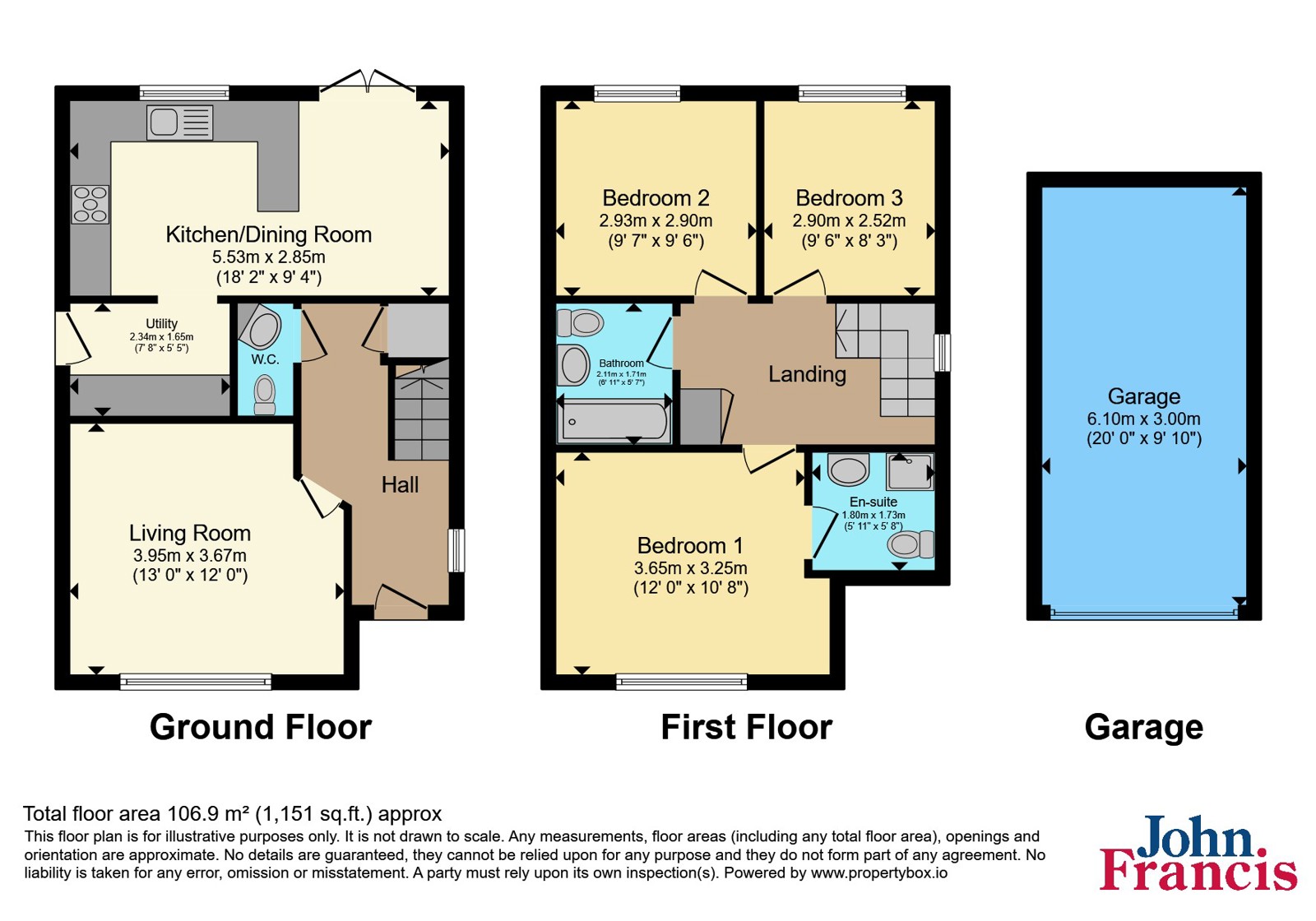 62, Heol Cae Pownd, Llanelli floorplan