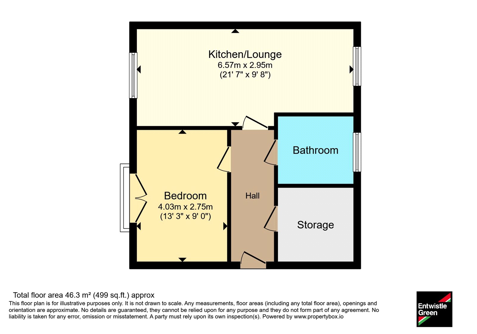 46, Lowther Crescent, Merseyside floorplan