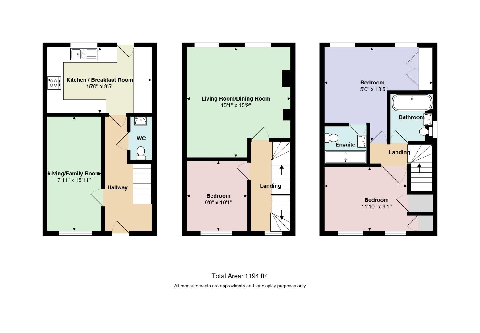 79, Palmer Crescent, Leighton Buzzard floorplan