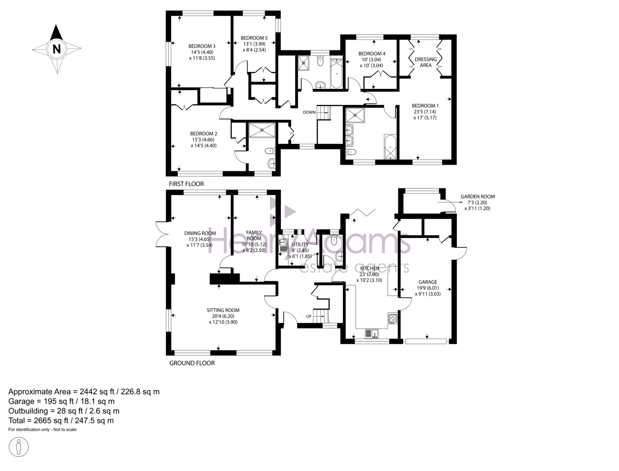 Southlands, Liss floorplan
