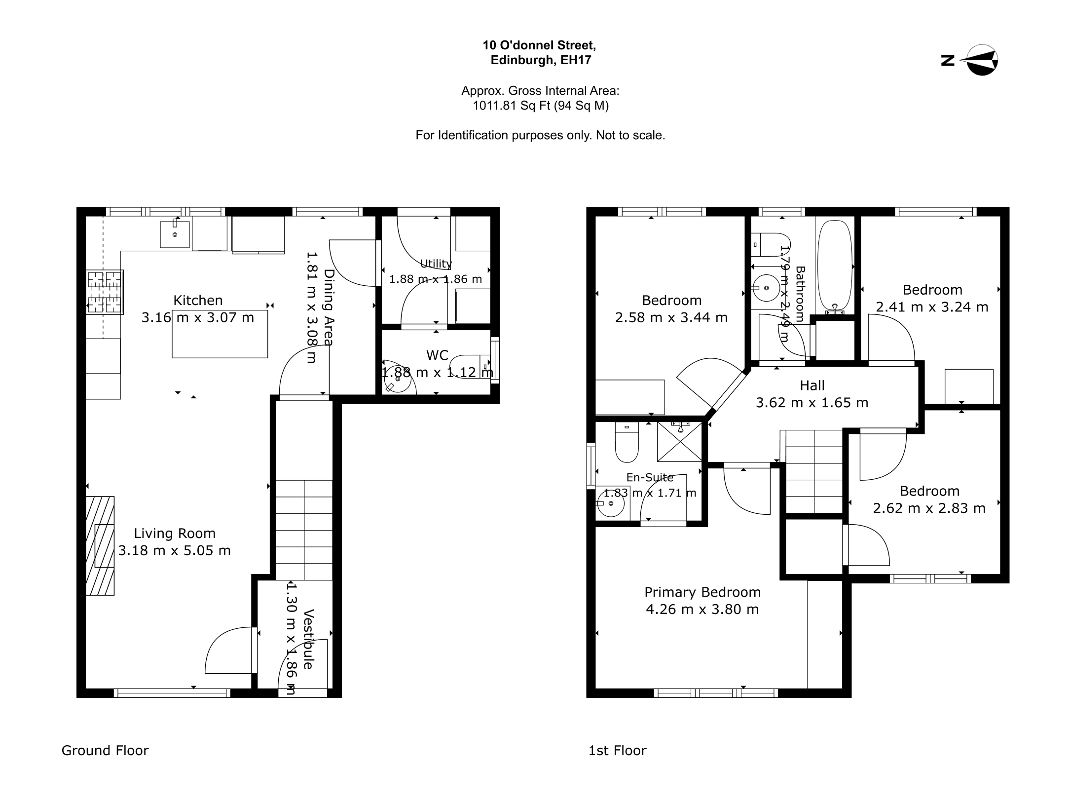 10, O'donnel Street, Gilmerton, Edinburgh floorplan