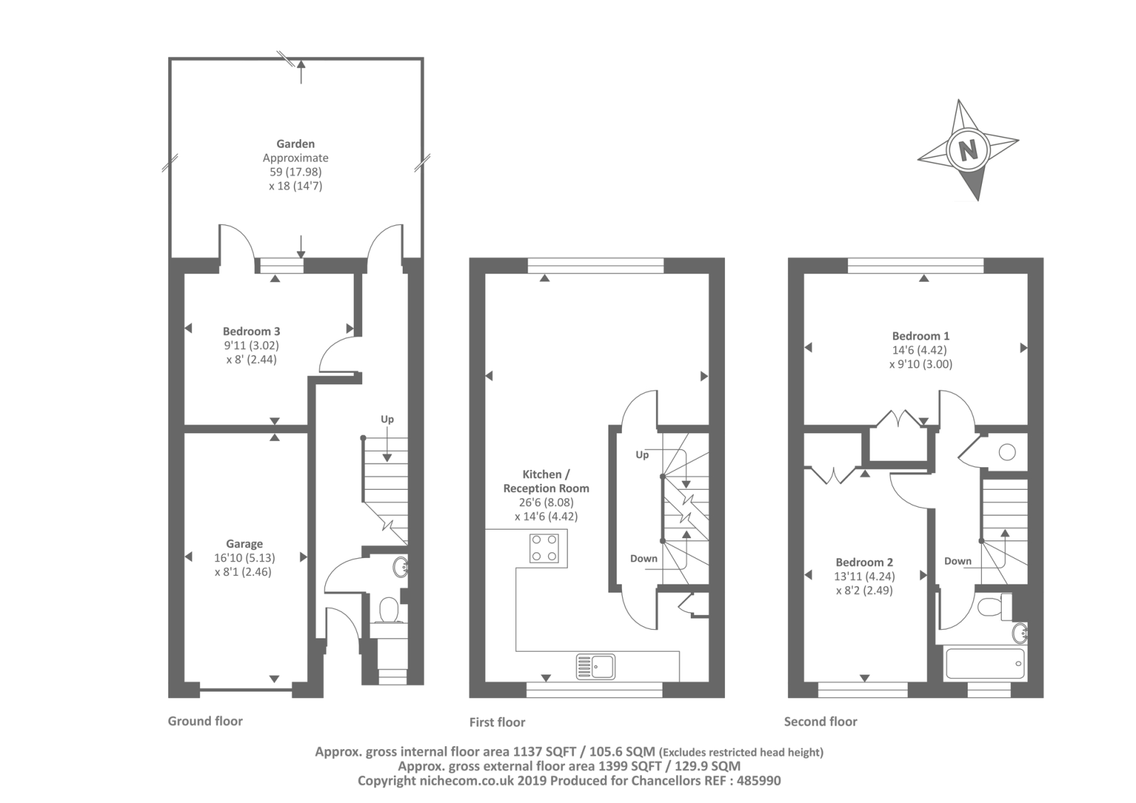 3 Bedrooms Terraced house for sale in Chesham, Buckinghamshire HP5