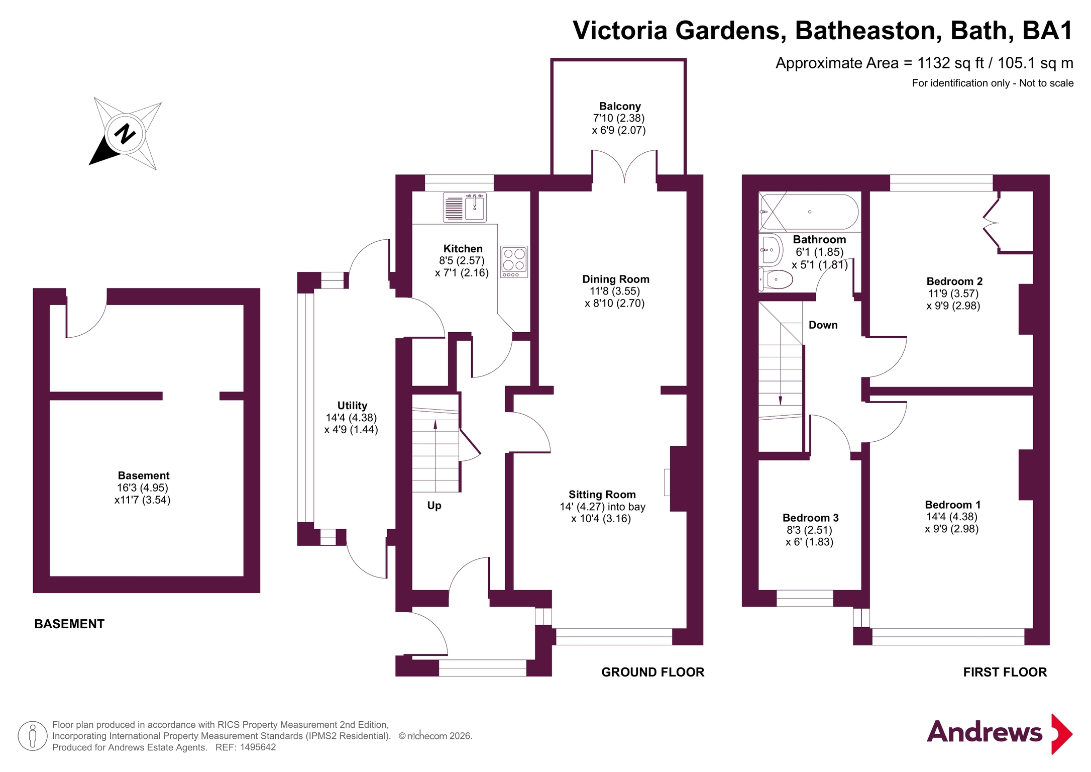 9, Victoria Gardens, Bath floorplan