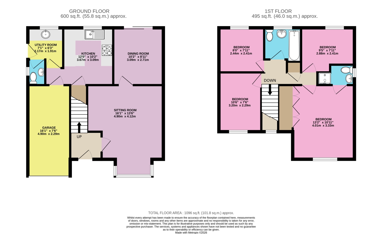 13, Kirktonhill Road Westlea, Swindon floorplan