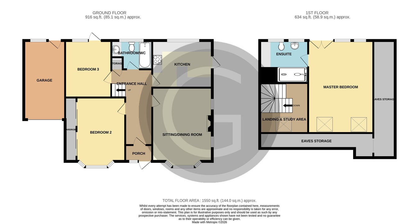 17, Cherry Tree Gardens, Bexhill on Sea floorplan