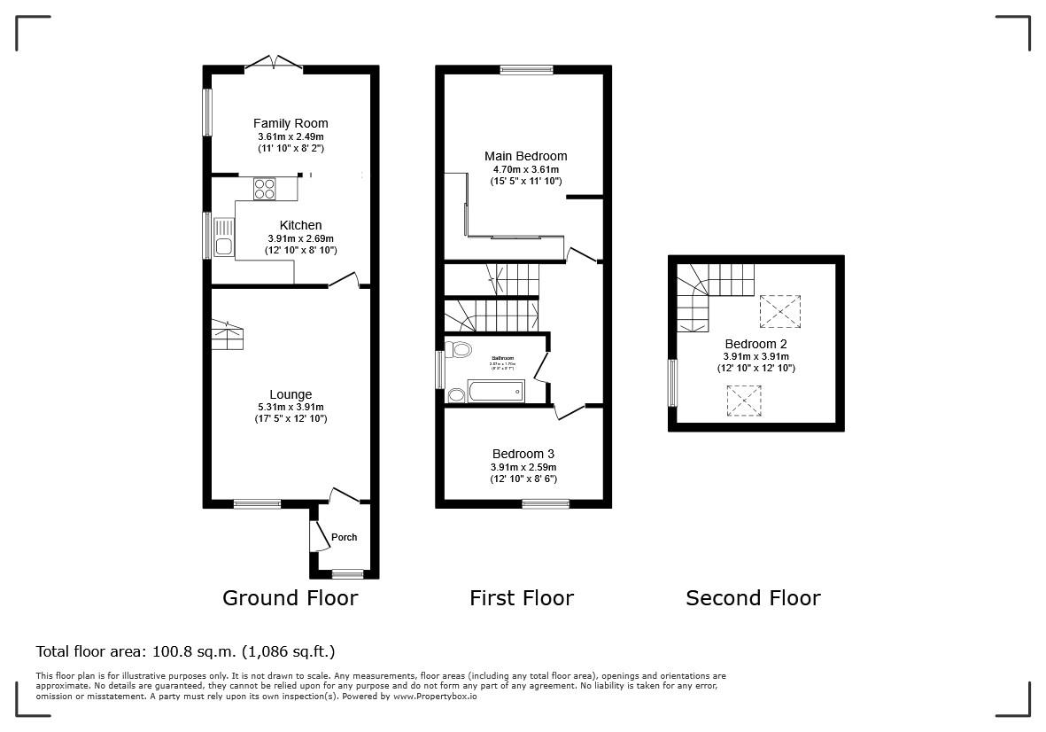 25, Goldcrest Walk, Rotherham floorplan
