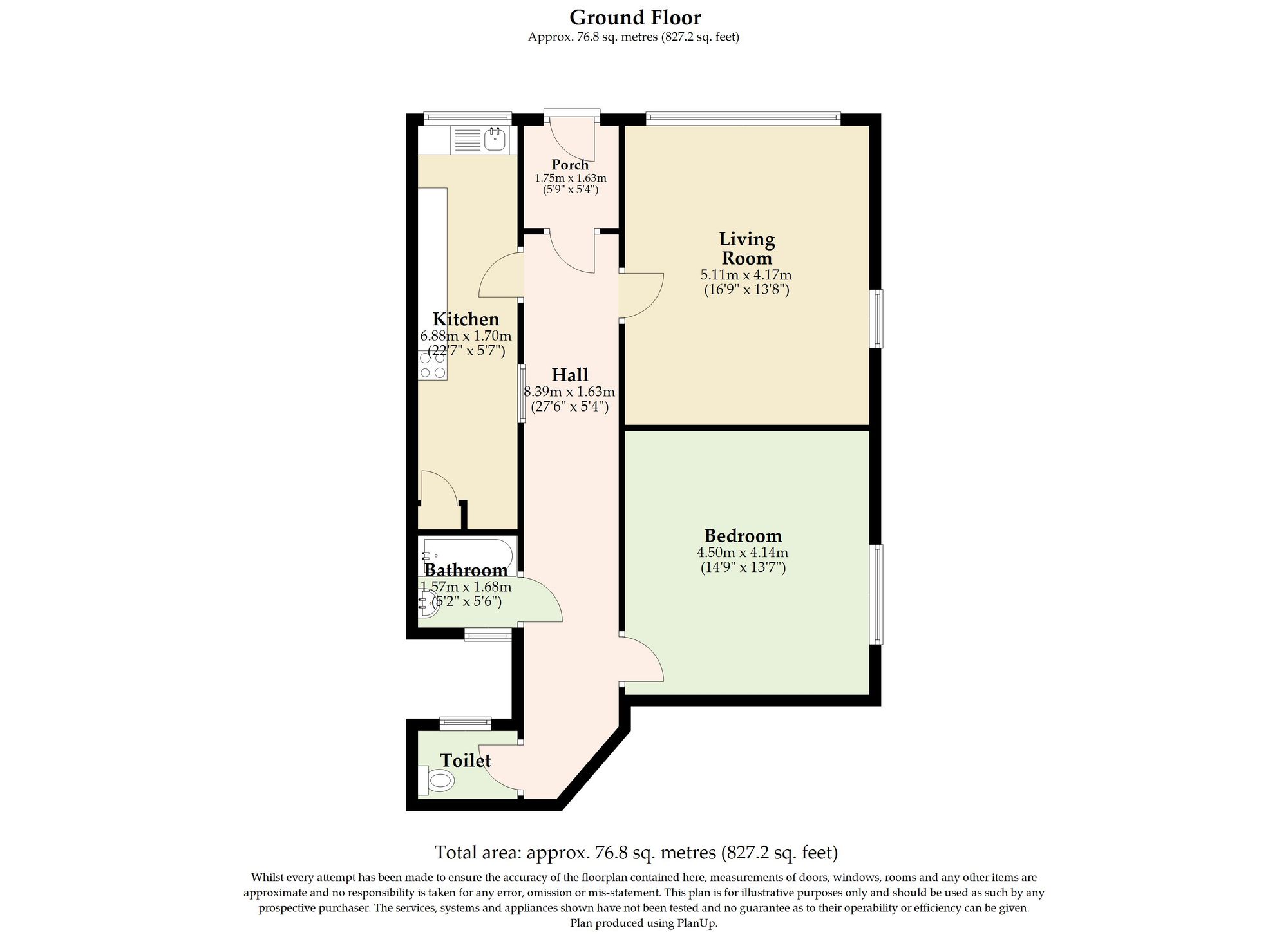 Flat 2 Kirkley Cliff Road, Kirkley House Kirkley Cliff Road, Lowestoft floorplan