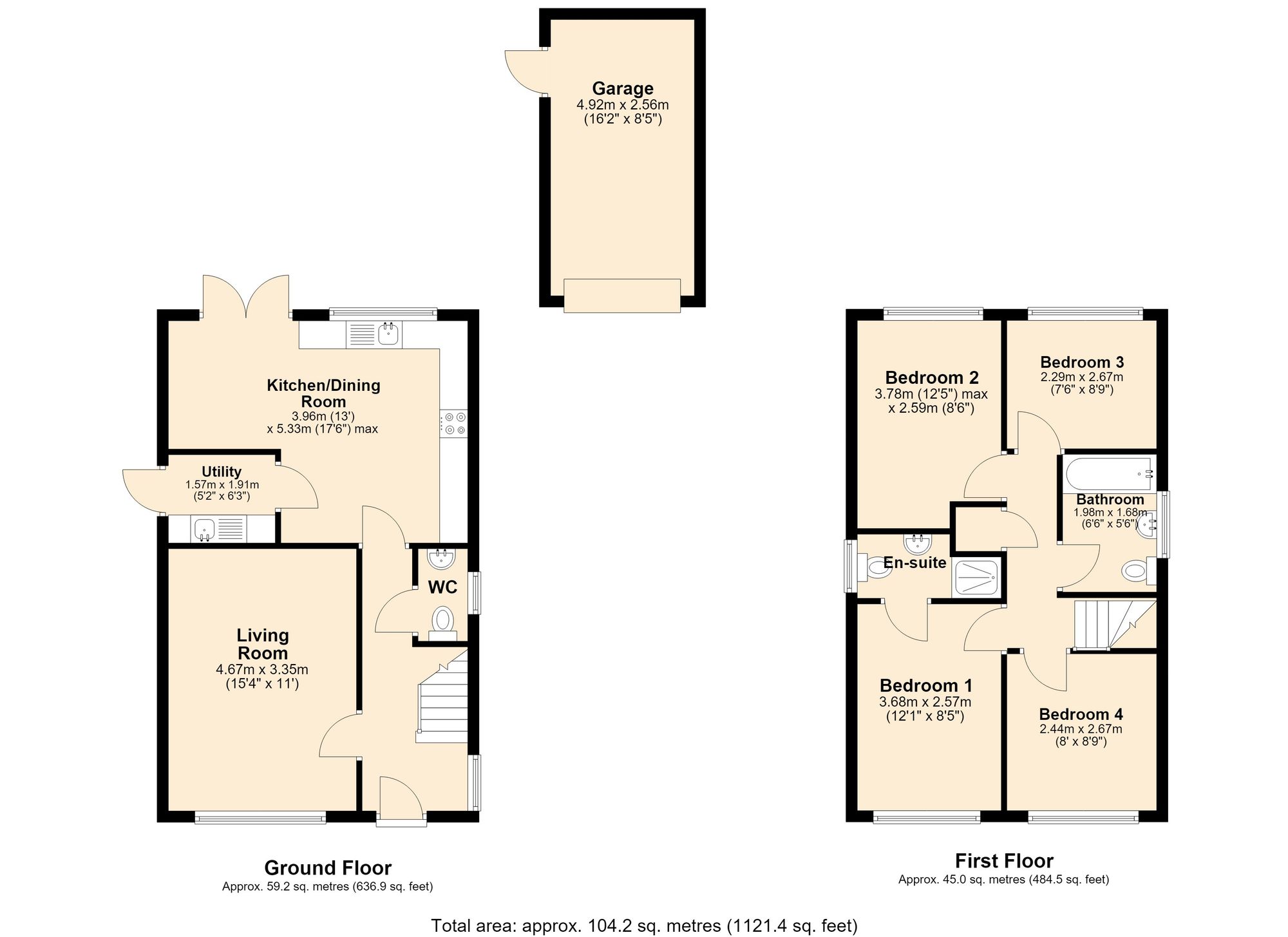 40 Millbank Place, Accrington floorplan