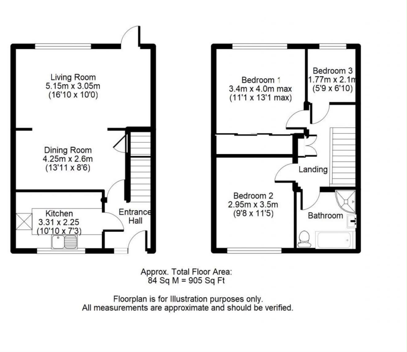 12, Bailey Close, Camberley floorplan