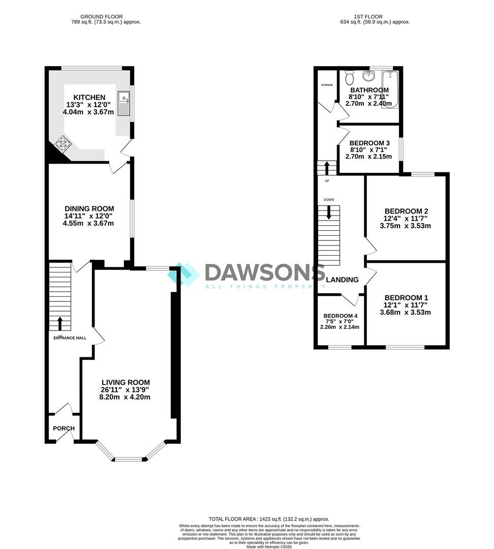 Crown Street, Swansea floorplan