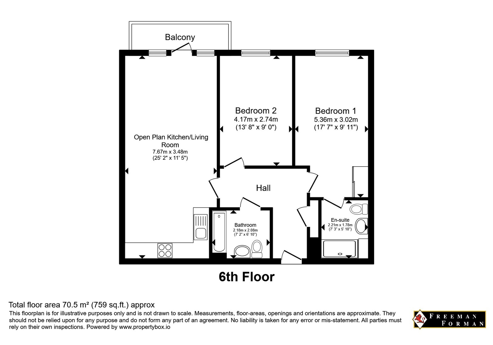 Midway Quay, East Sussex floorplan