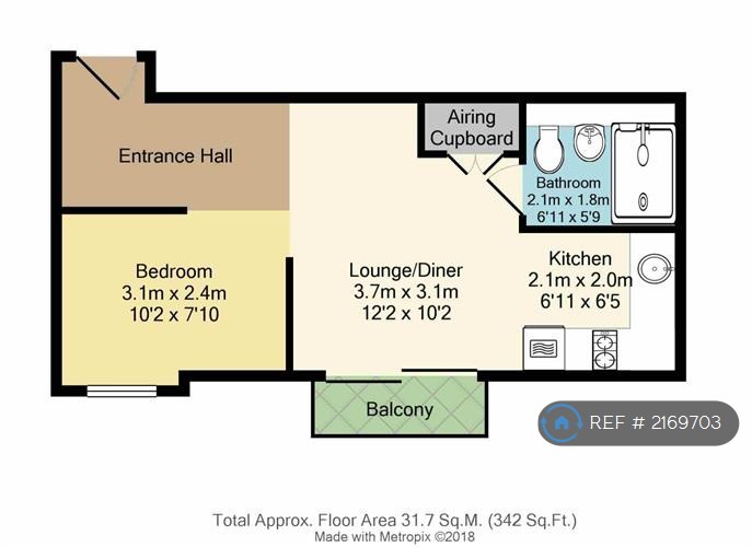 Jet Centro St Marys Road, Sheffield floorplan