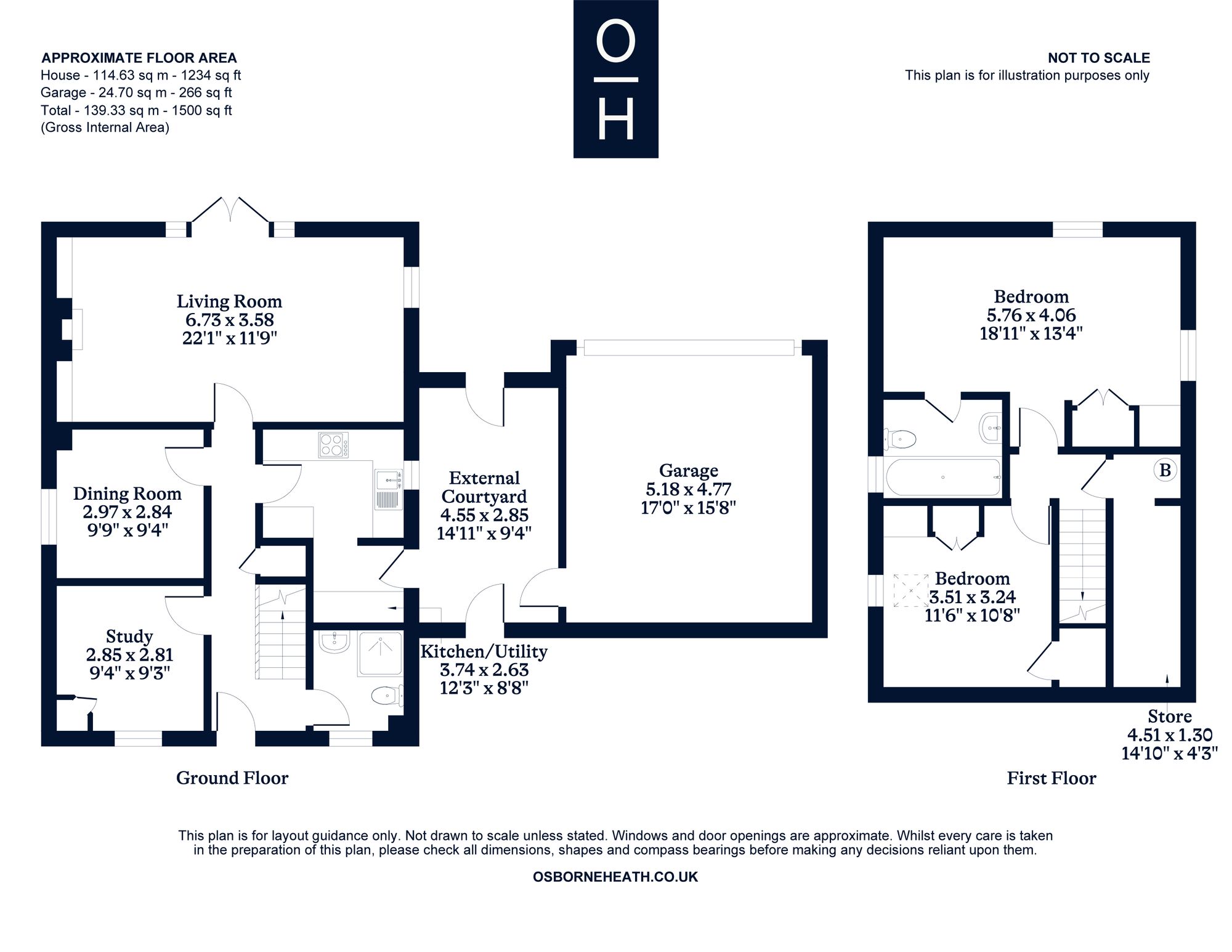 12 Princess Gate London Road, Ascot floorplan