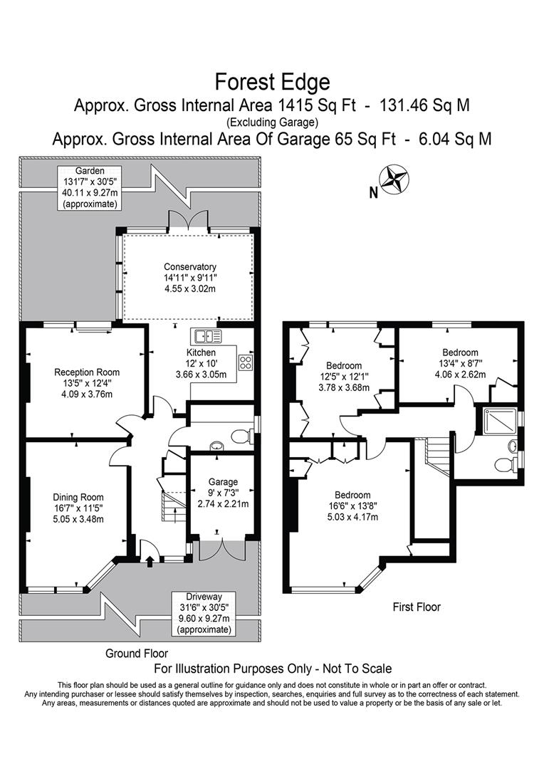 186, Forest Edge, Buckhurst Hill floorplan