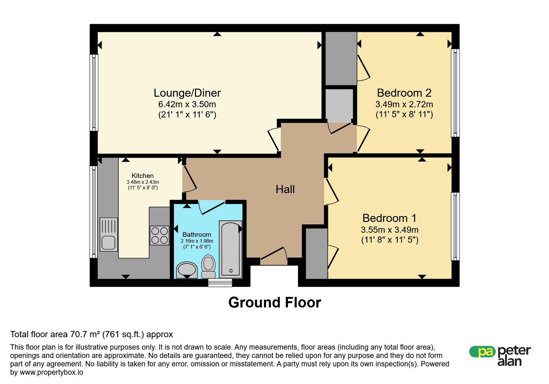 92, Kennerleigh Road, CARDIFF floorplan