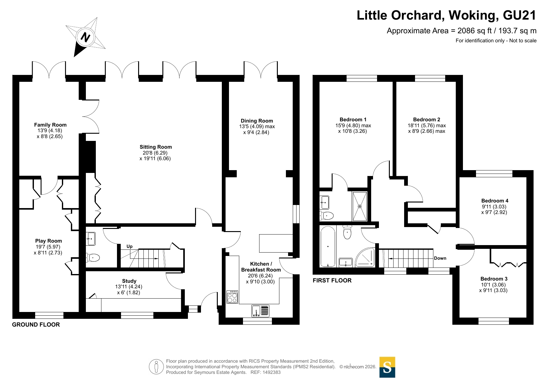 2, Little Orchard, Surrey floorplan