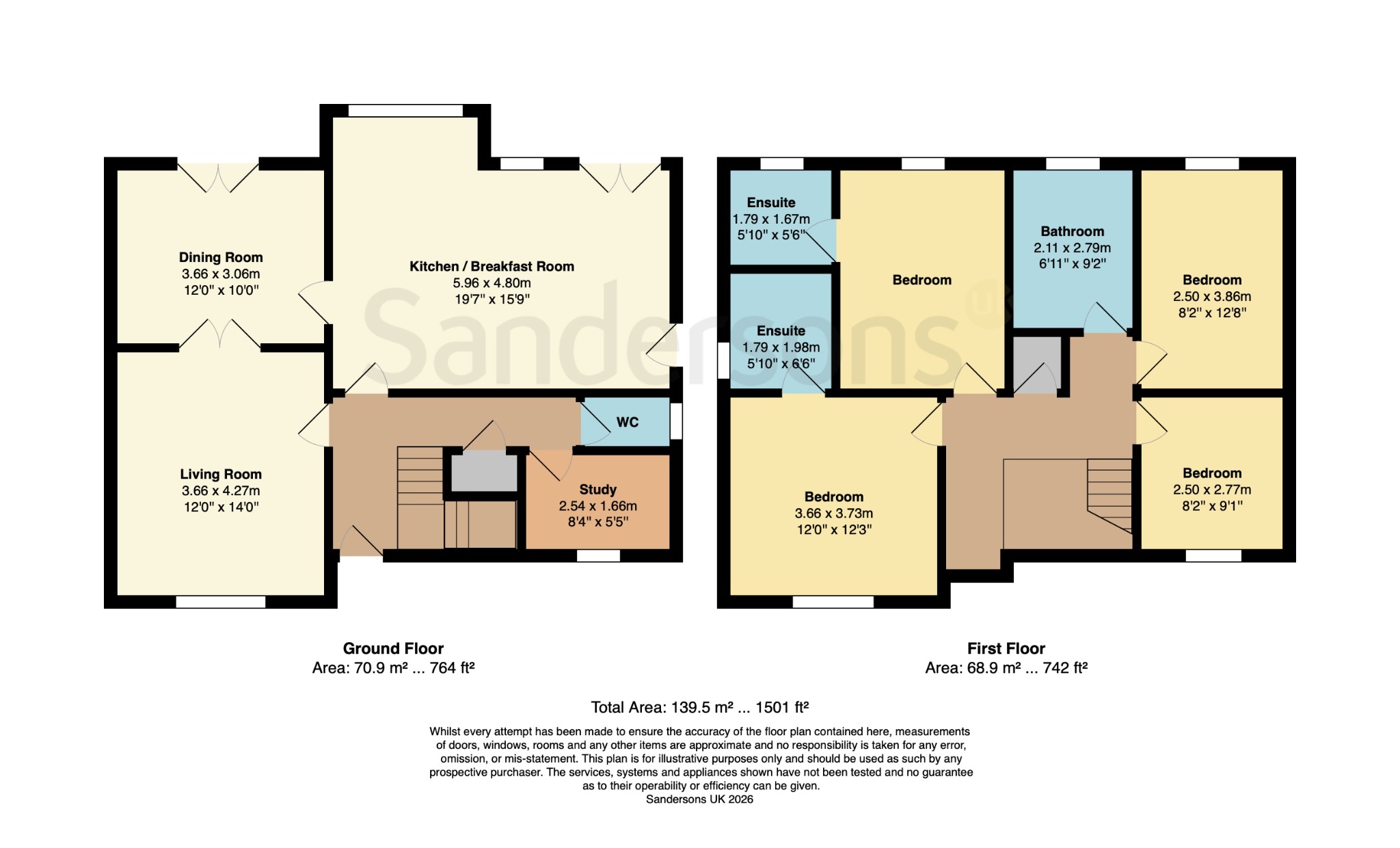8 Yeo Close, Cheddar, Somerset floorplan