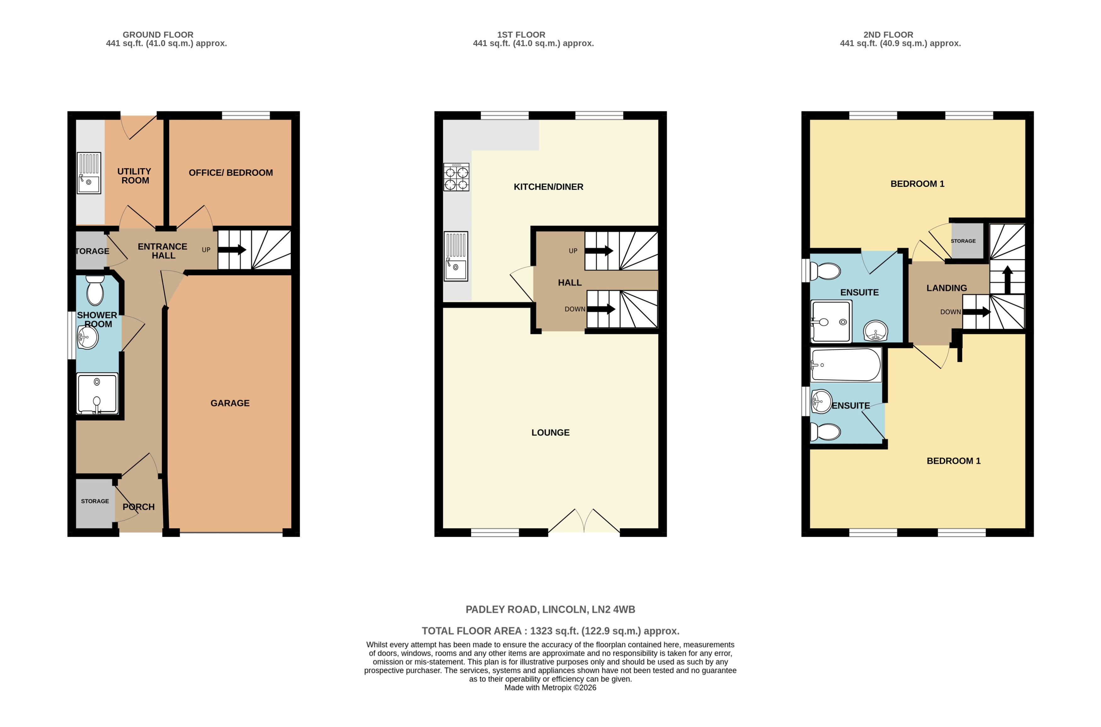 29, Padley Road, Lincoln floorplan