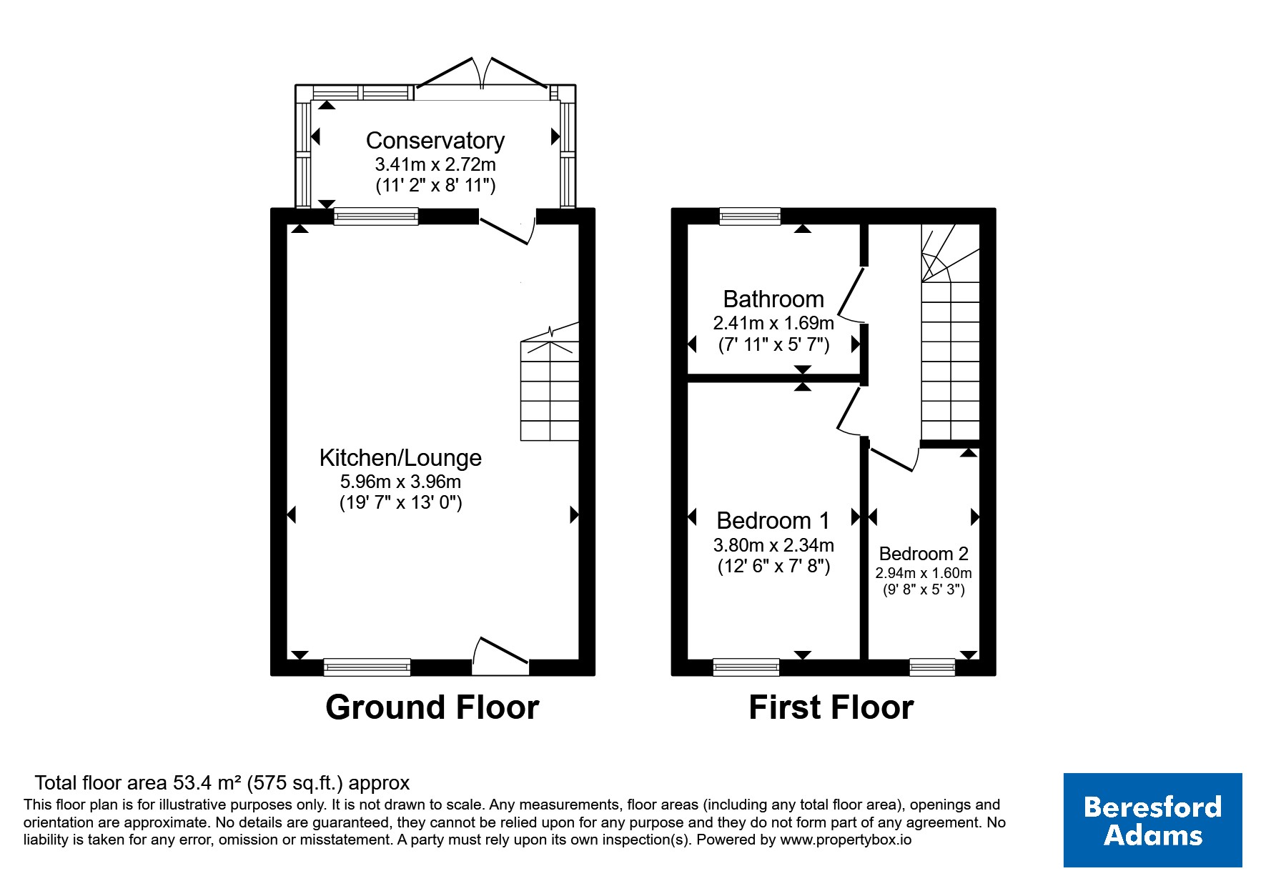 Siabod,, Belle Vue, Blaenau Ffestiniog floorplan