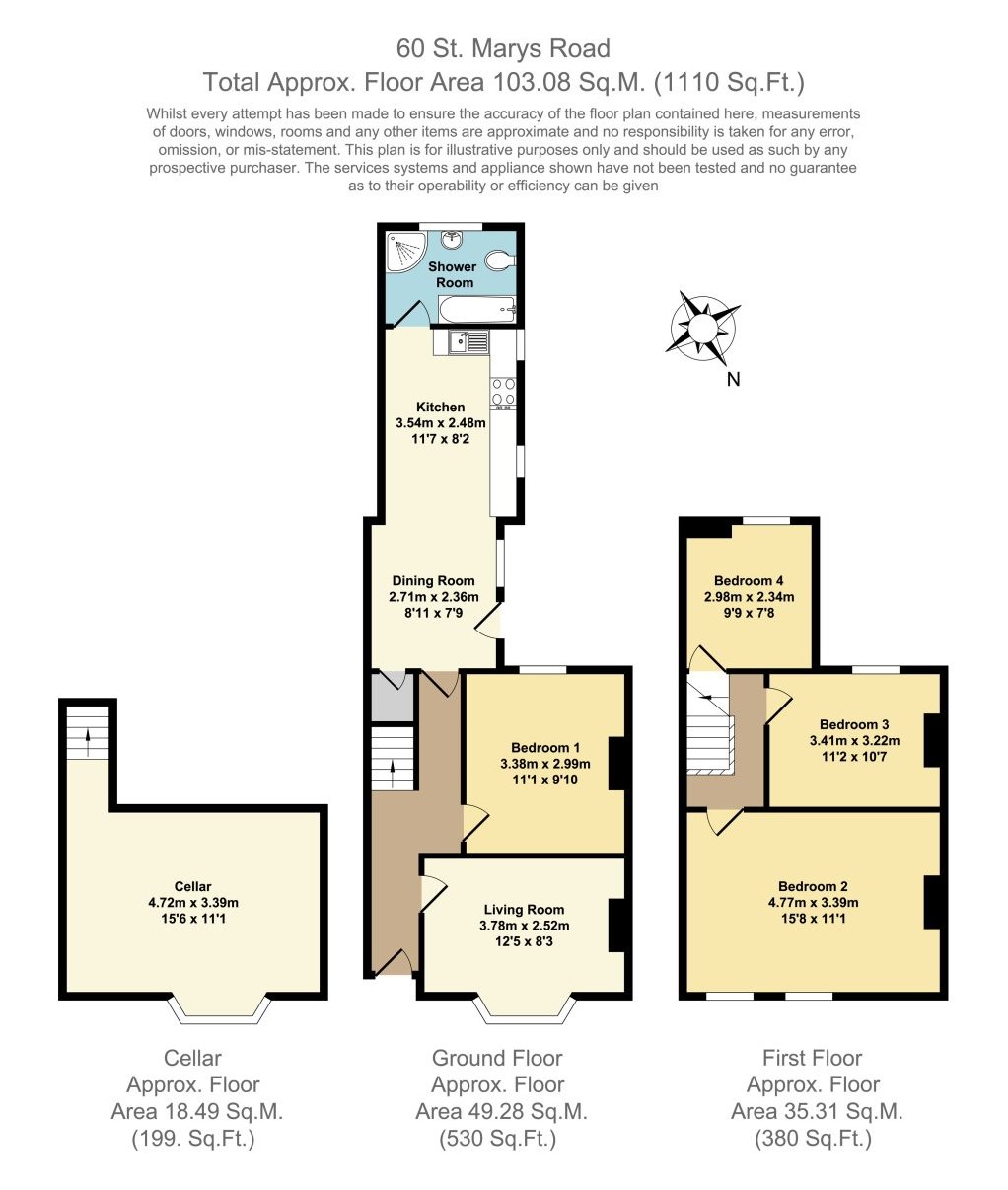 4 Bedrooms  to rent in St Mary`S Road, Cowley, Oxford OX4