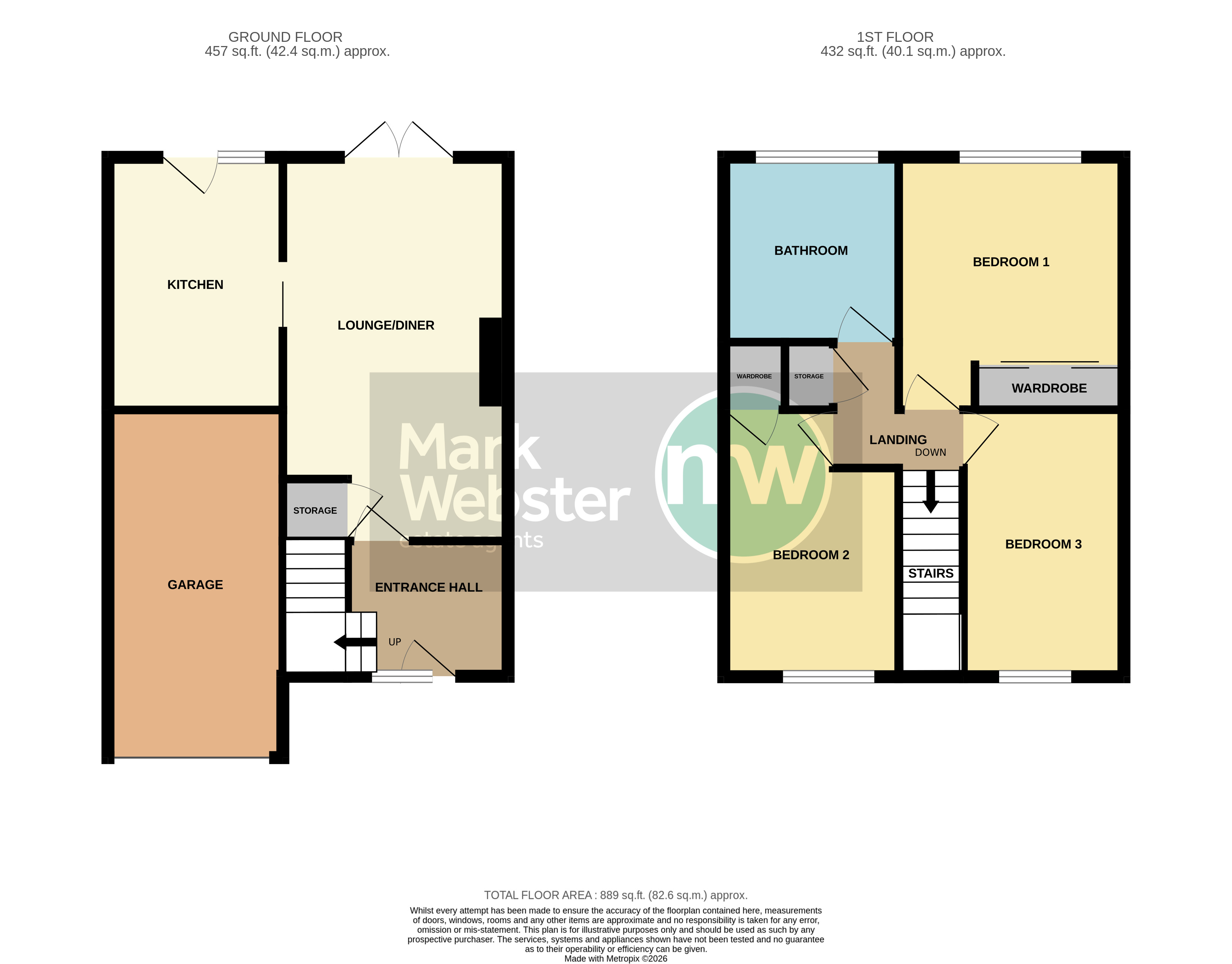 20, Nursery Road, Atherstone floorplan