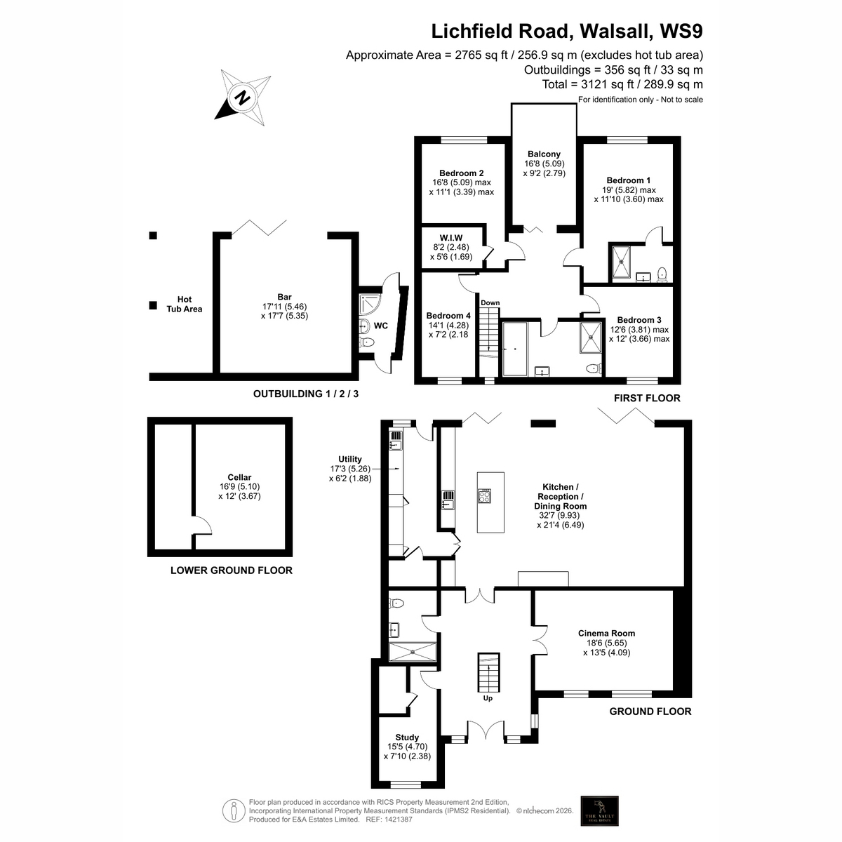 34, Lichfield Road, Walsall floorplan