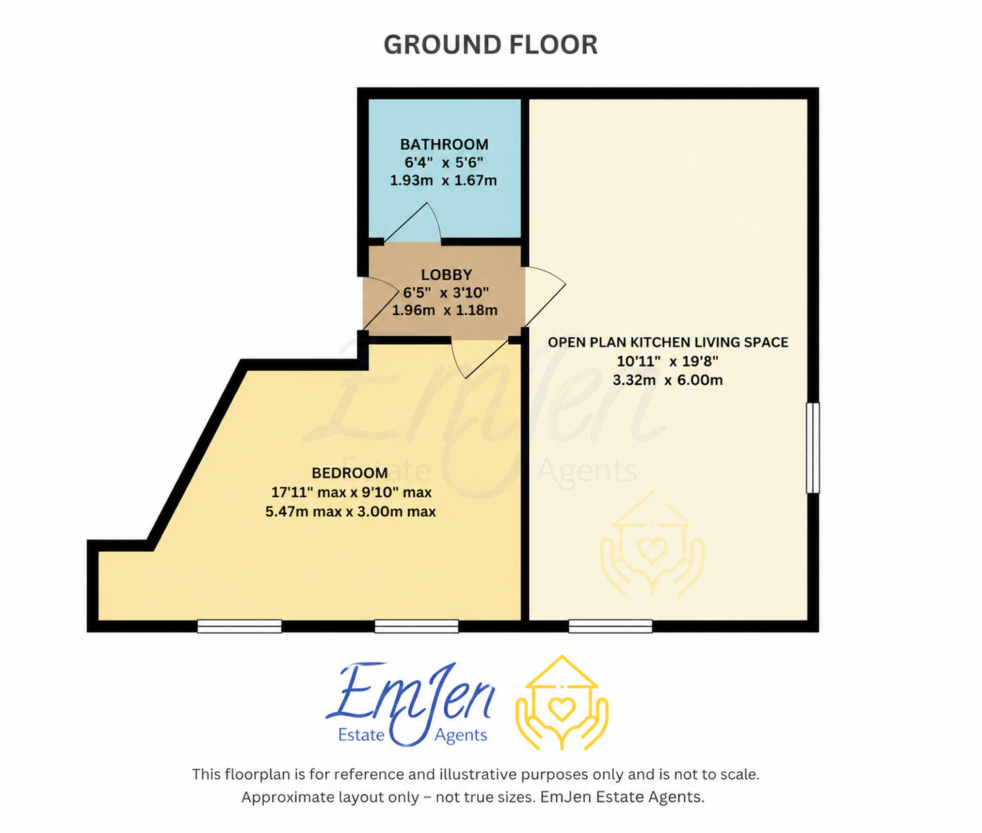 Pell House, High road, Fobbing floorplan