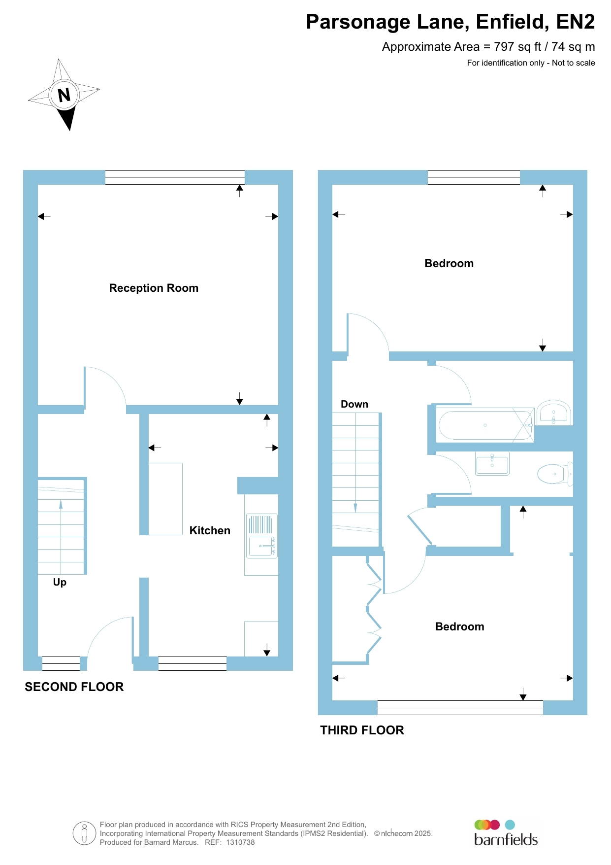 76, Parsonage Lane, Enfield floorplan