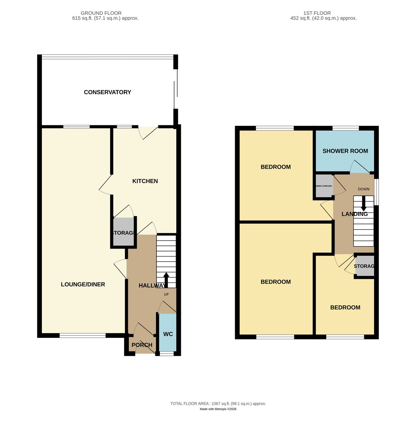 Fairview, Hambro Hill, Rayleigh floorplan
