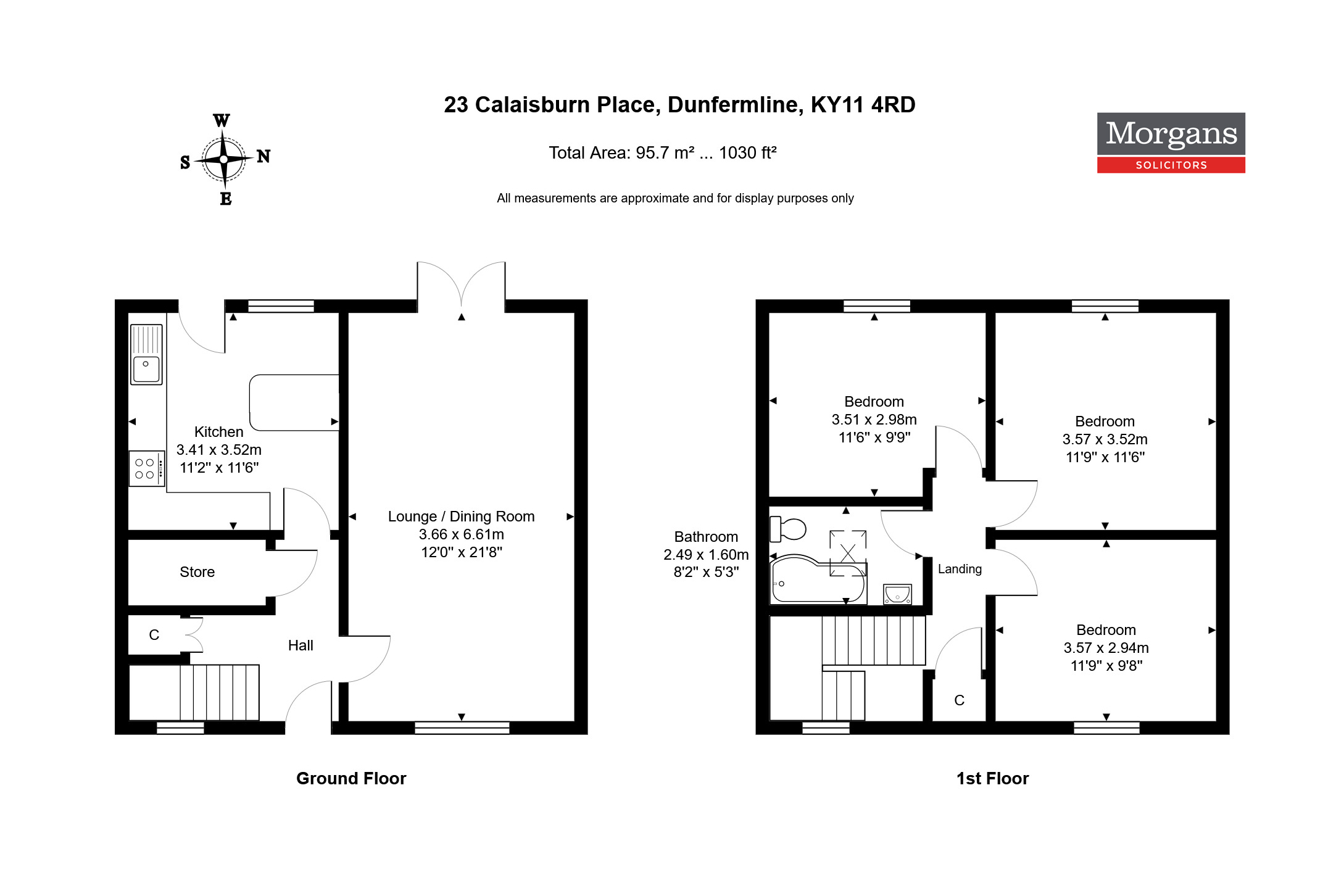23, Calaisburn Place, Dunfermline floorplan