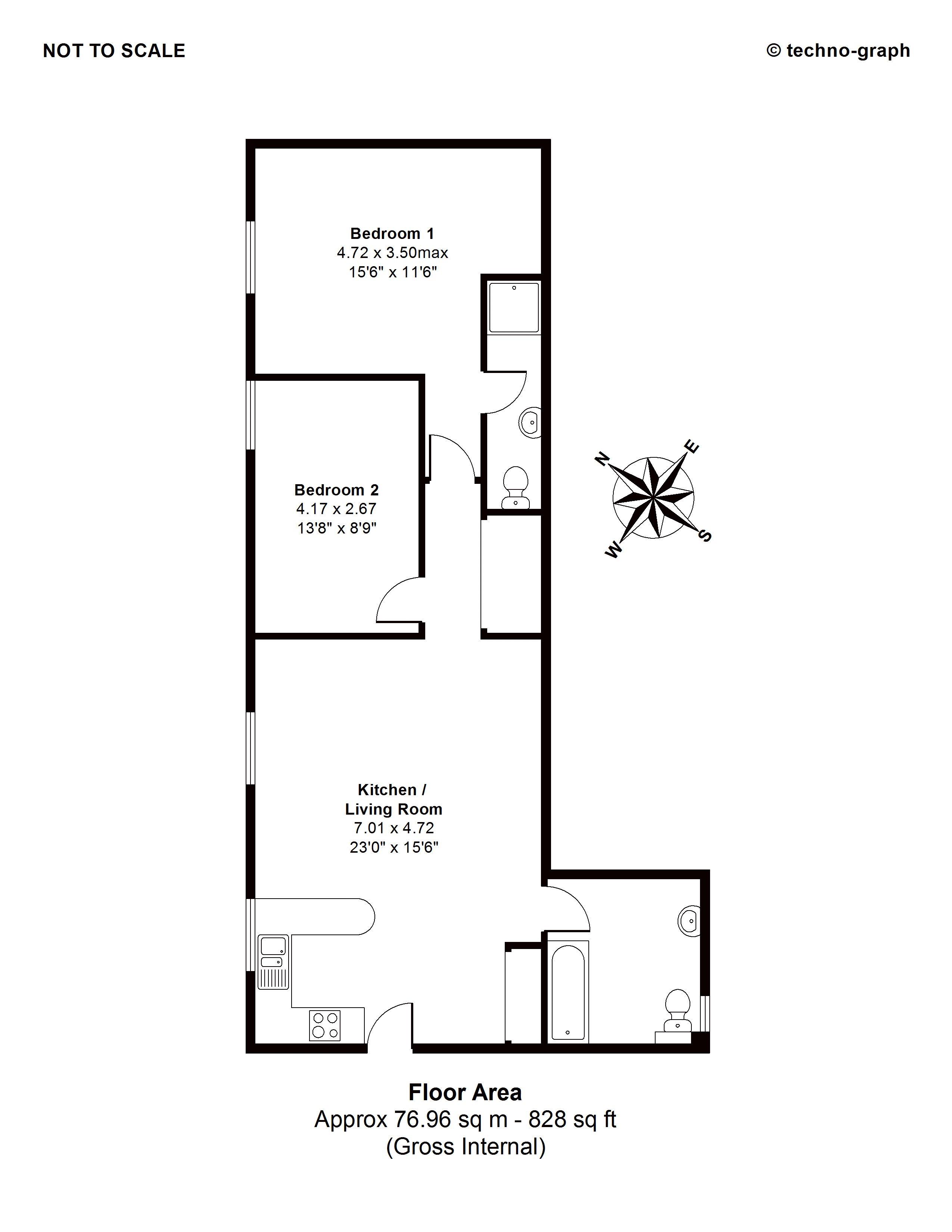 Station Road, Marlow SL7, 2 bedroom flat for sale 64117308